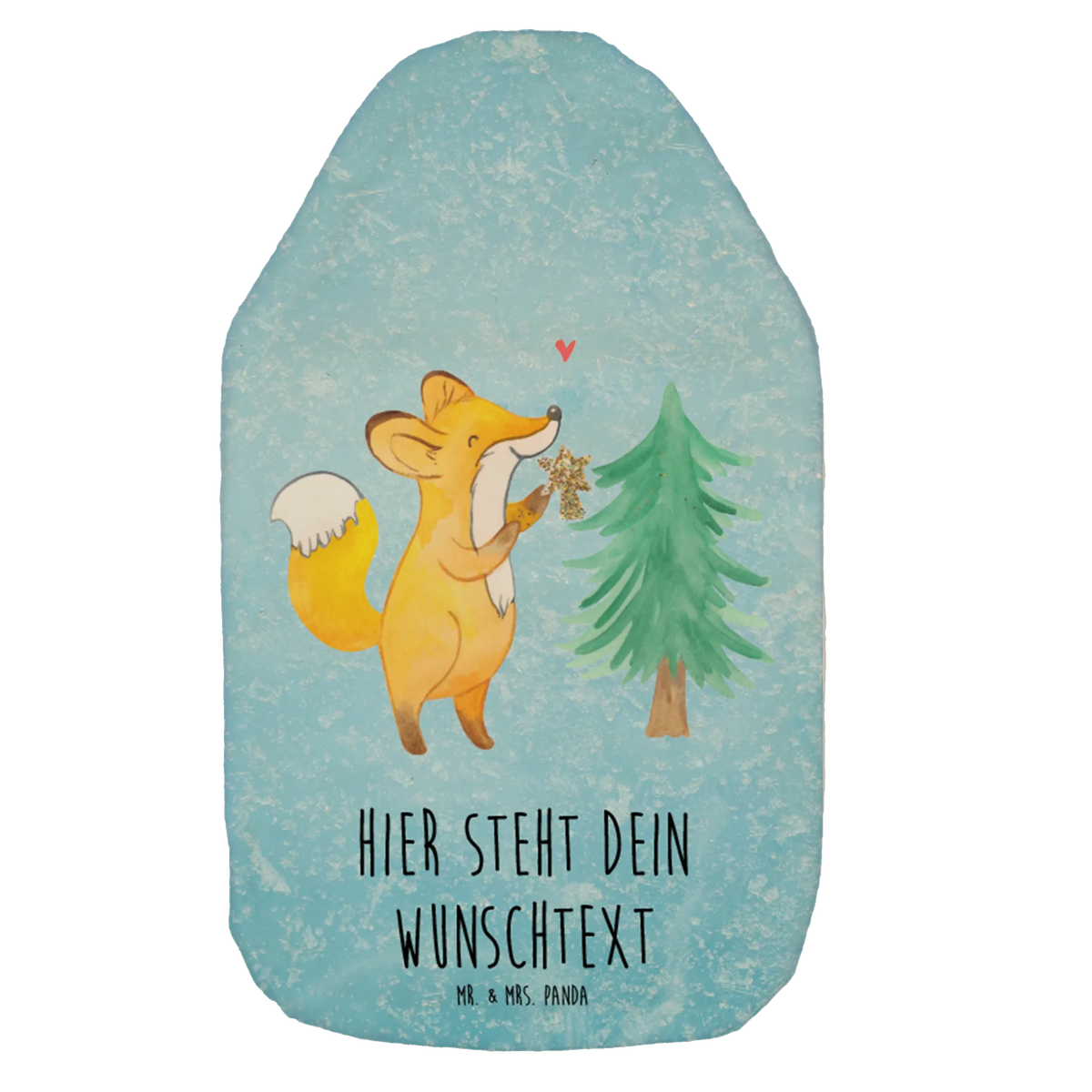 Personalisierte Wärmflasche Fuchs  Weihnachtsbaum Bettflasche personalisiert, Wärmekissen mit Namen, Wärmflasche individualisiert, Individuelle Wärmflasche, Wärmflasche personalisierbar, Personalisierte Wärmflasche, Wärmflasche personalisiert, Personalisierte Bettflasche, Personalisierbare Wärmflasche, Weihnachten, Winter, Weihnachtsdeko, Nikolaus, Advent, Heiligabend, Wintermotiv, Weihnachtsdekoration, Schlittschuh, Fuchs, Weihnachtsmann, Weihnachtstage, Weihnachtszeit