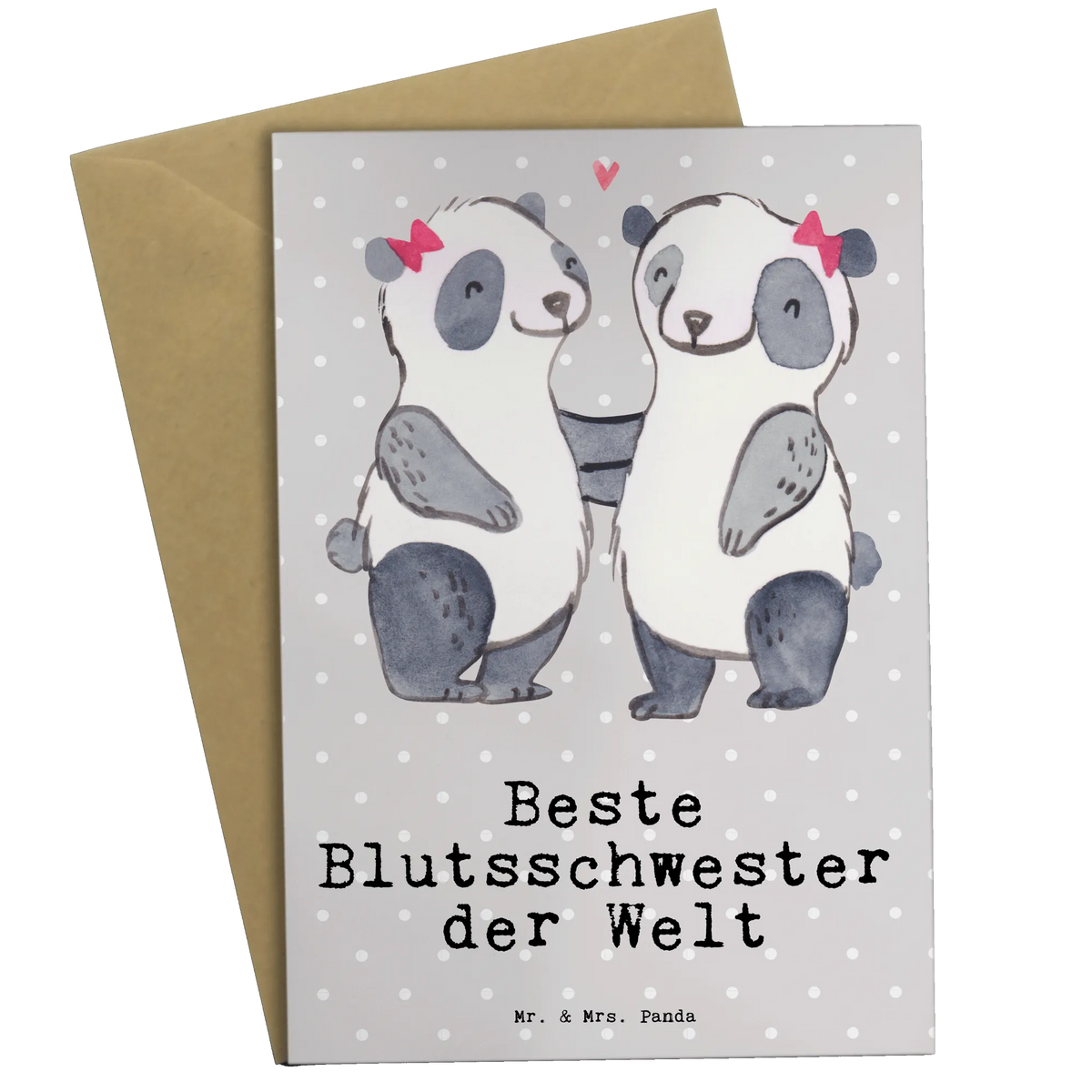 Grußkarte Panda Beste Blutsschwester der Welt Klappkarte, osterkarten, babykarte, dankeskarten, valentinstagskarte, Glückwunschkarte, einladungskarten, kommunionskarte, Beileidskarte, vatertagskarte, weihnachtskarten, glückwunschkarten, abiturkarte, hochzeitskarten, spruchkarte, jubiläumskarte, firmungskarte, neujahrskarte, osterkarte, Grußkarten, Grußkarte, genesungskarte, Motivkarte, Geschenkidee, Geschenk, Schenken, Mitbringsel, Geburtstag, Geburtstagsgeschenk, für, Danke, Dankeschön, Bedanken, Freude machen, Geschenktipp, Tochter, Schwestern, Schwester, Kleinigkeit, Beste, Sister, Geschwister, Liebe, Blutsschwester, Familie, Bae, Schwesterherz, Blutsgeschwister, Freundin