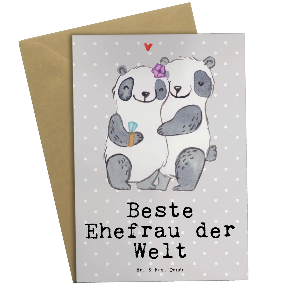 Grußkarte Panda Beste Ehefrau der Welt babykarte, abiturkarte, Motivkarte, osterkarte, jubiläumskarte, Glückwunschkarte, neujahrskarte, glückwunschkarten, spruchkarte, dankeskarten, Beileidskarte, kommunionskarte, weihnachtskarten, einladungskarten, firmungskarte, Grußkarte, genesungskarte, valentinstagskarte, Klappkarte, vatertagskarte, hochzeitskarten, osterkarten, Grußkarten, Geschenkidee, Geschenk, Schenken, Mitbringsel, Geburtstag, Geburtstagsgeschenk, für, Danke, Dankeschön, Bedanken, Freude machen, Geschenktipp, Liebling, Partnerin, Ehe, Gattin, Ehefrau, Ehepartner, Freundin, Lebensgefährtin, Hochzeit, Braut, Frau, Traumfrau, Kleinigkeit, Beste