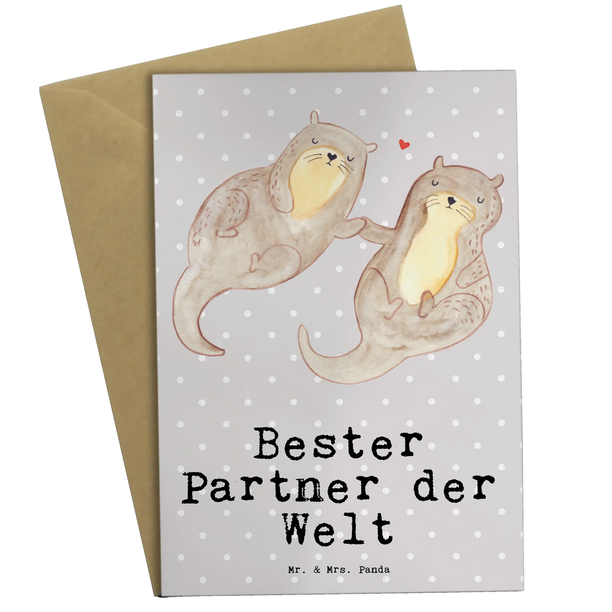 Grußkarte Otter Bester Partner der Welt hochzeitskarten, vatertagskarte, Grußkarte, valentinstagskarte, spruchkarte, einladungskarten, firmungskarte, Grußkarten, abiturkarte, kommunionskarte, glückwunschkarten, osterkarten, weihnachtskarten, osterkarte, dankeskarten, Motivkarte, neujahrskarte, Glückwunschkarte, Klappkarte, babykarte, jubiläumskarte, genesungskarte, Beileidskarte, Geschenkidee, Geschenk, Schenken, Mitbringsel, Geburtstag, Geburtstagsgeschenk, für, Danke, Dankeschön, Bedanken, Freude machen, Geschenktipp, Mann, Freund, Frau, Partner, Ehefrau, Ehepartner, Paar, Ehemann. Freundin, Lebensgefährte, Liebe