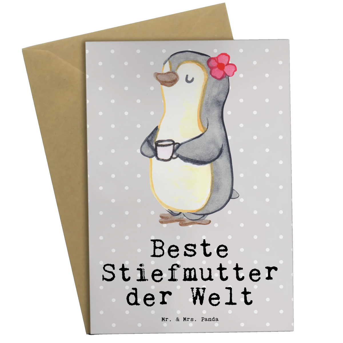 Grußkarte Pinguin Beste Stiefmutter der Welt valentinstagskarte, jubiläumskarte, Klappkarte, hochzeitskarten, neujahrskarte, Grußkarten, kommunionskarte, spruchkarte, einladungskarten, abiturkarte, babykarte, dankeskarten, Beileidskarte, Grußkarte, osterkarten, Motivkarte, genesungskarte, vatertagskarte, osterkarte, weihnachtskarten, glückwunschkarten, firmungskarte, Glückwunschkarte, Geschenkidee, Geschenk, Schenken, Mitbringsel, Geburtstag, Geburtstagsgeschenk, für, Danke, Dankeschön, Bedanken, Freude machen, Geschenktipp, Mutti, Mami, Stiefmama, Muttertag, Mutter, Tochter, Stief Mutter, Stiefmutter, Sohn, Mama, Beste