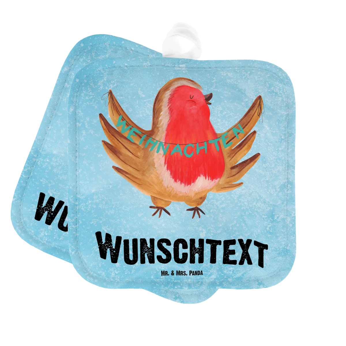 Personalisierte Topflappen Rotkehlchen Weihnachten Küchenaccessoires personalisiert, Personalisierte Topfhandschuhe, Topfhandschuhe personalisiert, Topflappen Set Personalisiert, Topflappen selbst gestalten, Topflappen Personalisiert, Küchenzubehör personalisiert, Topflappen bedrucken, Personalisierte Topflappen, Küchentextilien personalisiert, Topfhandschuhe mit Namen, Topflappen mit Namen, Weihnachten, Winter, Weihnachtsdeko, Nikolaus, Advent, Heiligabend, Wintermotiv, Frohe Weihnachten, Vogel, Xmas, Weihnachtsgruß, Weihnachtsmotiv