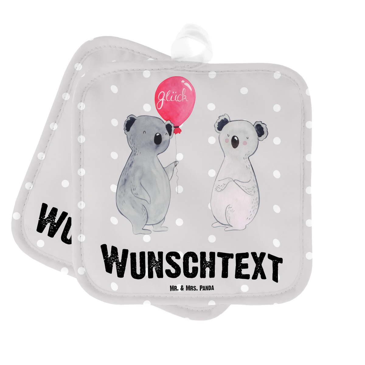 Personalised pot holder Koala bear balloon Koala, present, birthday, party, balloon, koala
