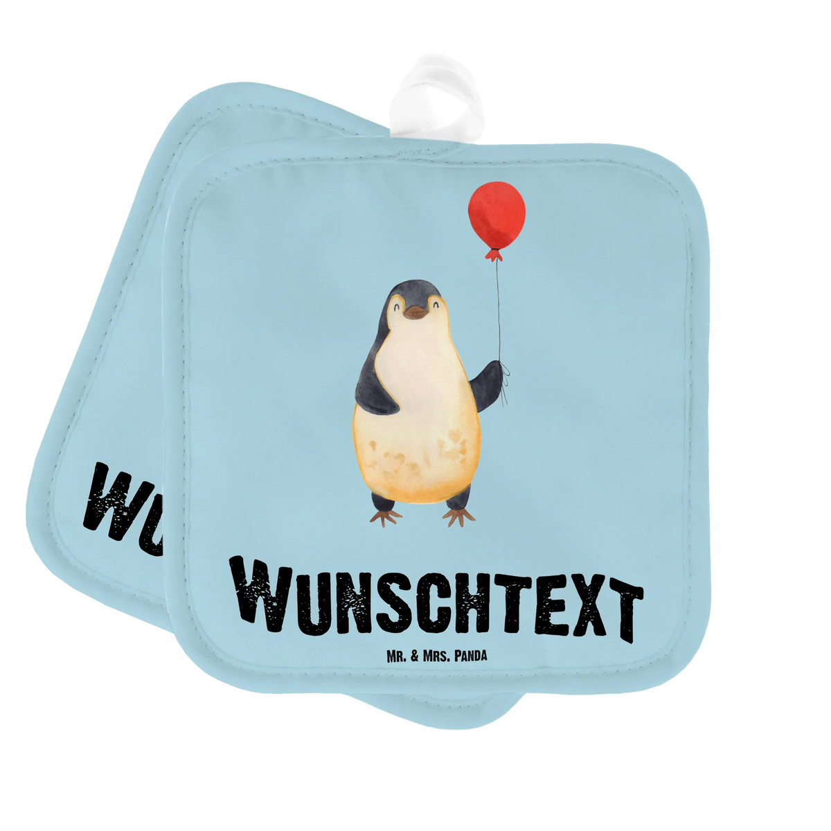 Personalisierte Topflappen Pinguin Luftballon Topfhandschuhe mit Namen, Topflappen mit Namen, Küchenaccessoires personalisiert, Topflappen selbst gestalten, Küchenzubehör personalisiert, Küchentextilien personalisiert, Personalisierte Topfhandschuhe, Topflappen Personalisiert, Topfhandschuhe personalisiert, Personalisierte Topflappen, Topflappen bedrucken, Topflappen Set Personalisiert, Pinguin, Pinguine, Lebenslust, Motivation, Glück, Beste Freundin, Geschenk Freundin, Tagträume, Neustart, Geschenkidee, Neues Leben, Luftballon, Liebe