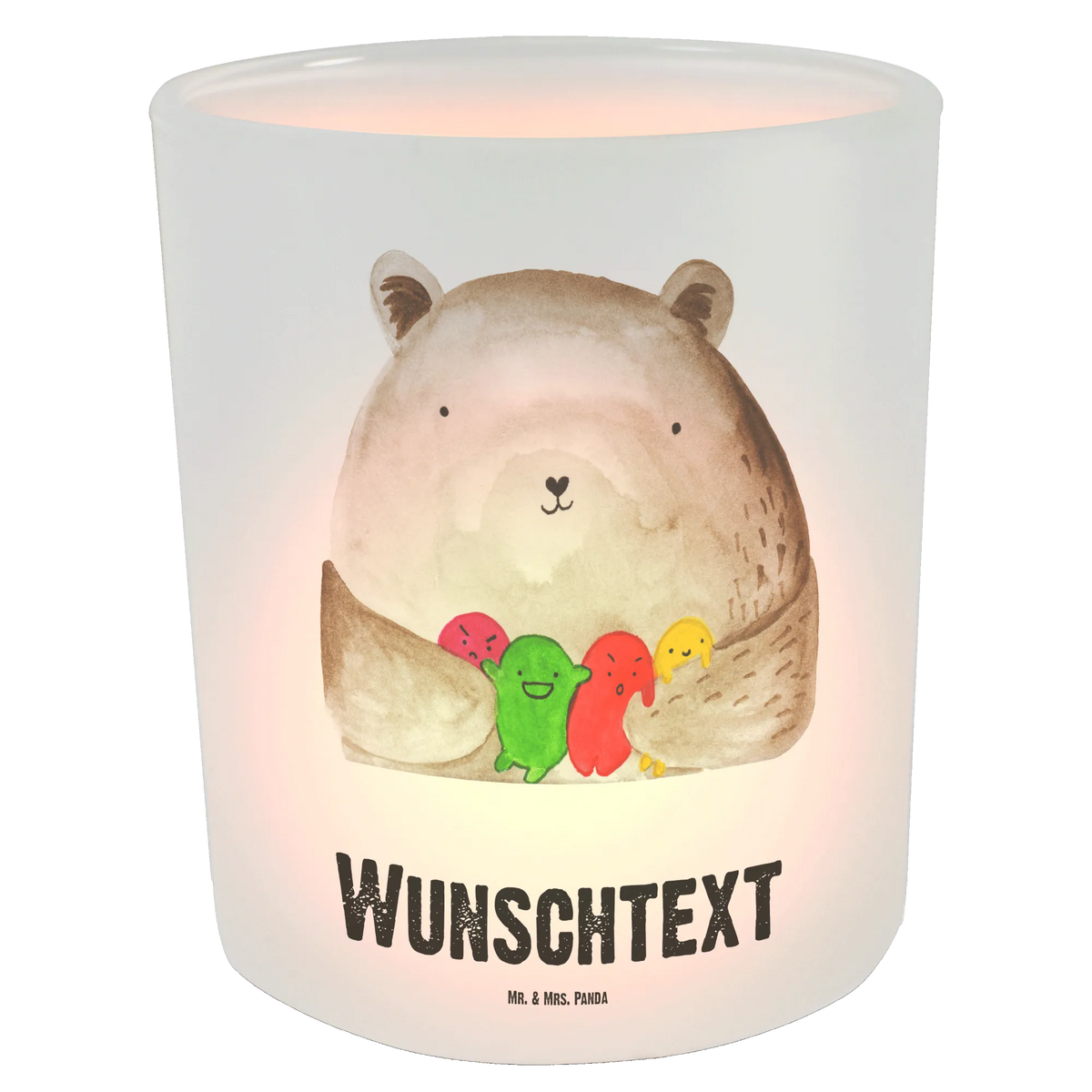 Personalised lantern bear Feeling bear, teddy, teddy bear, cuddly toy, Madness, Bear