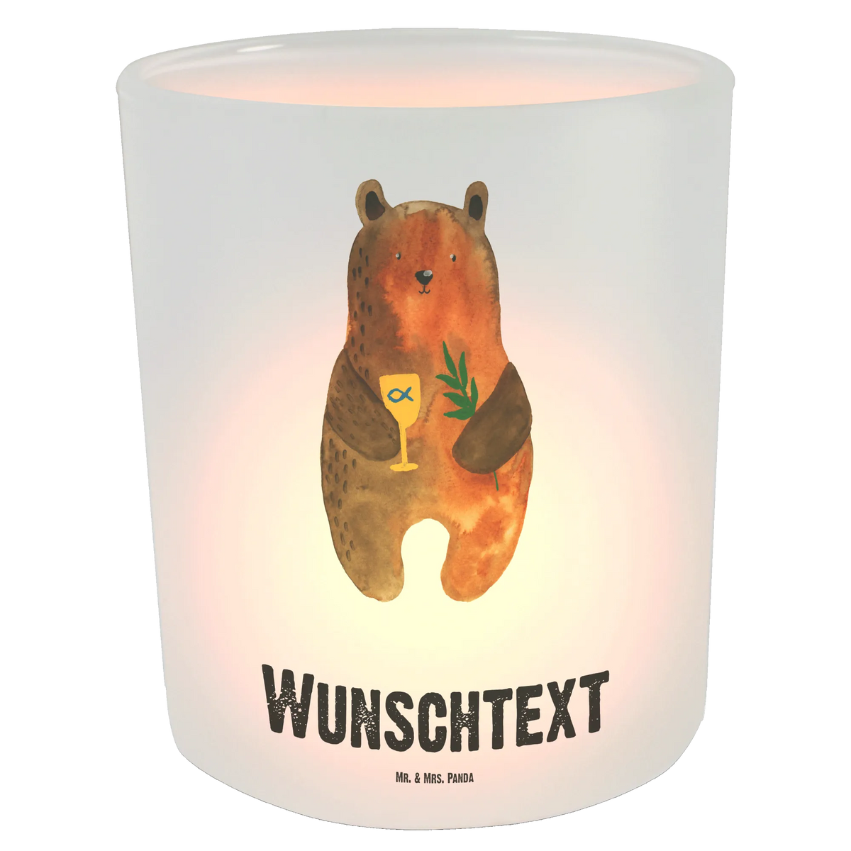 Personalised lantern bear confirmation bear, teddy, teddy bear, cuddly toy, service, confirmation, church, evangelic