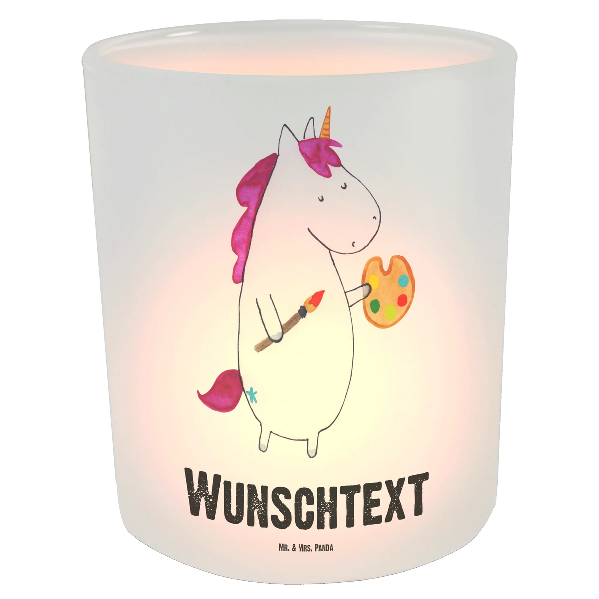 Personalised lantern unicorn Artist Pen, Drawing, Gift, Artist gift, Painting, Painter gift, Artist present, Brush