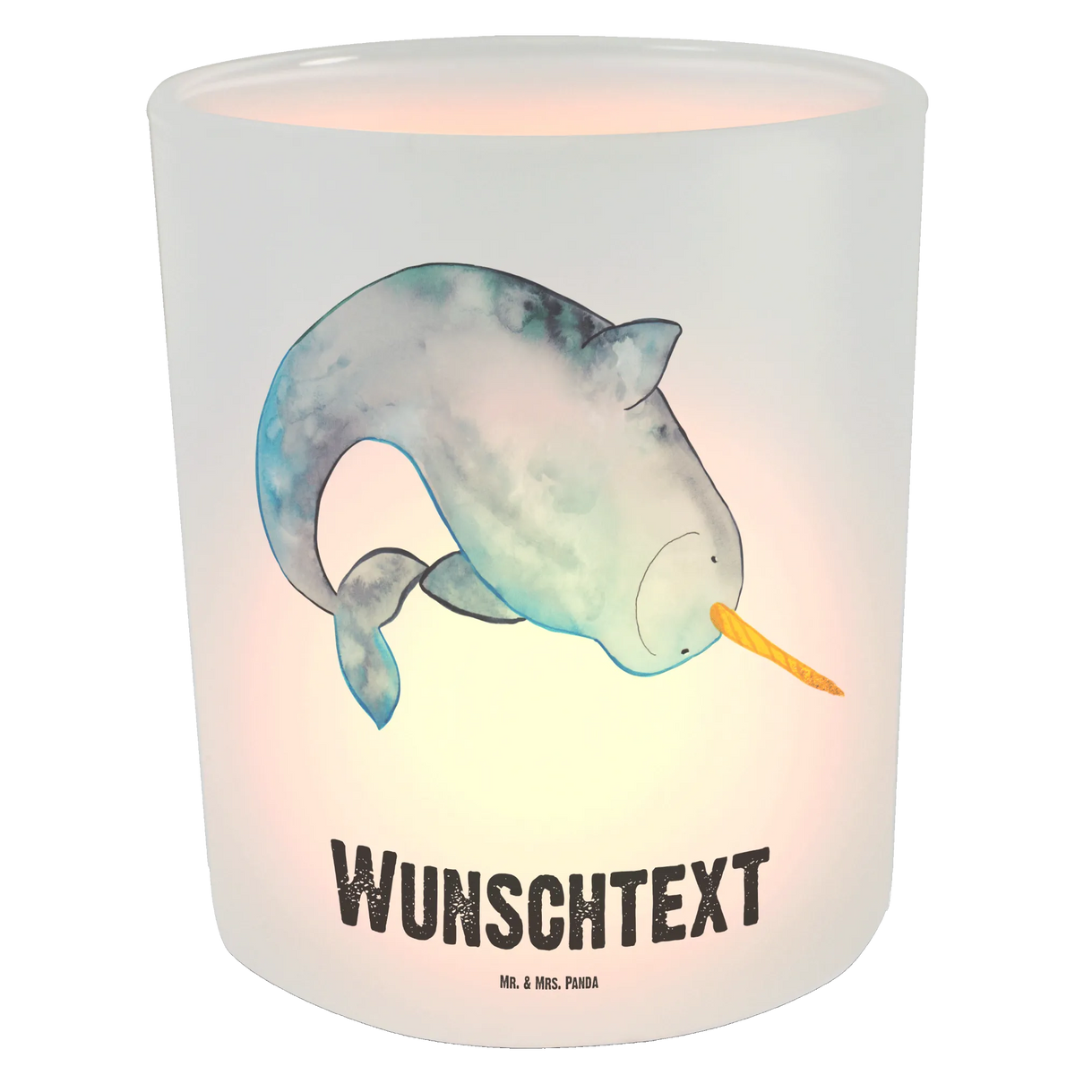 Personalised lantern Narwhal gift ideas, vacation, Seafood, aquatic animals, ocean, shells, corals, reef, whale, narwhal, sea urchin, lobster, platypus, manatee, crocodile, shrimp, gifts for seafood lovers, water world, underwater animals, underwater world, deep sea, seafood fans, seafood decoration, seafood posters, housewife, cleaning, Narwhal, nursery, cleaning up