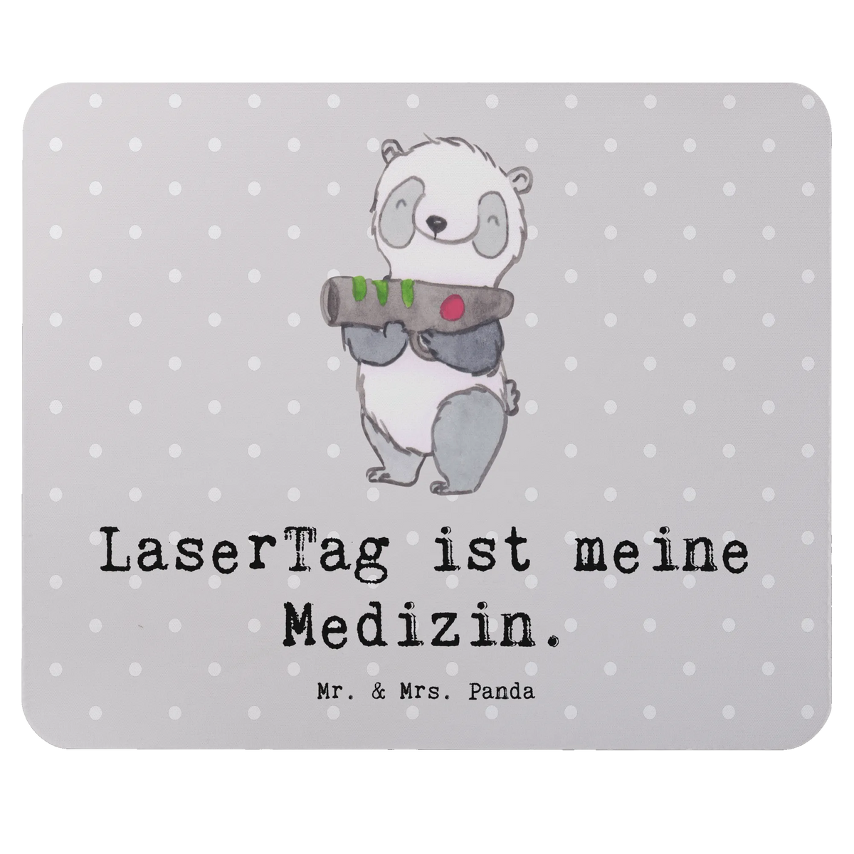 Mauspad Panda LaserTag