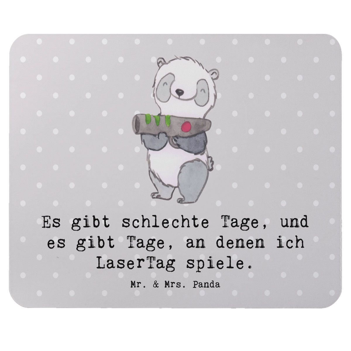Mauspad Panda LaserTag