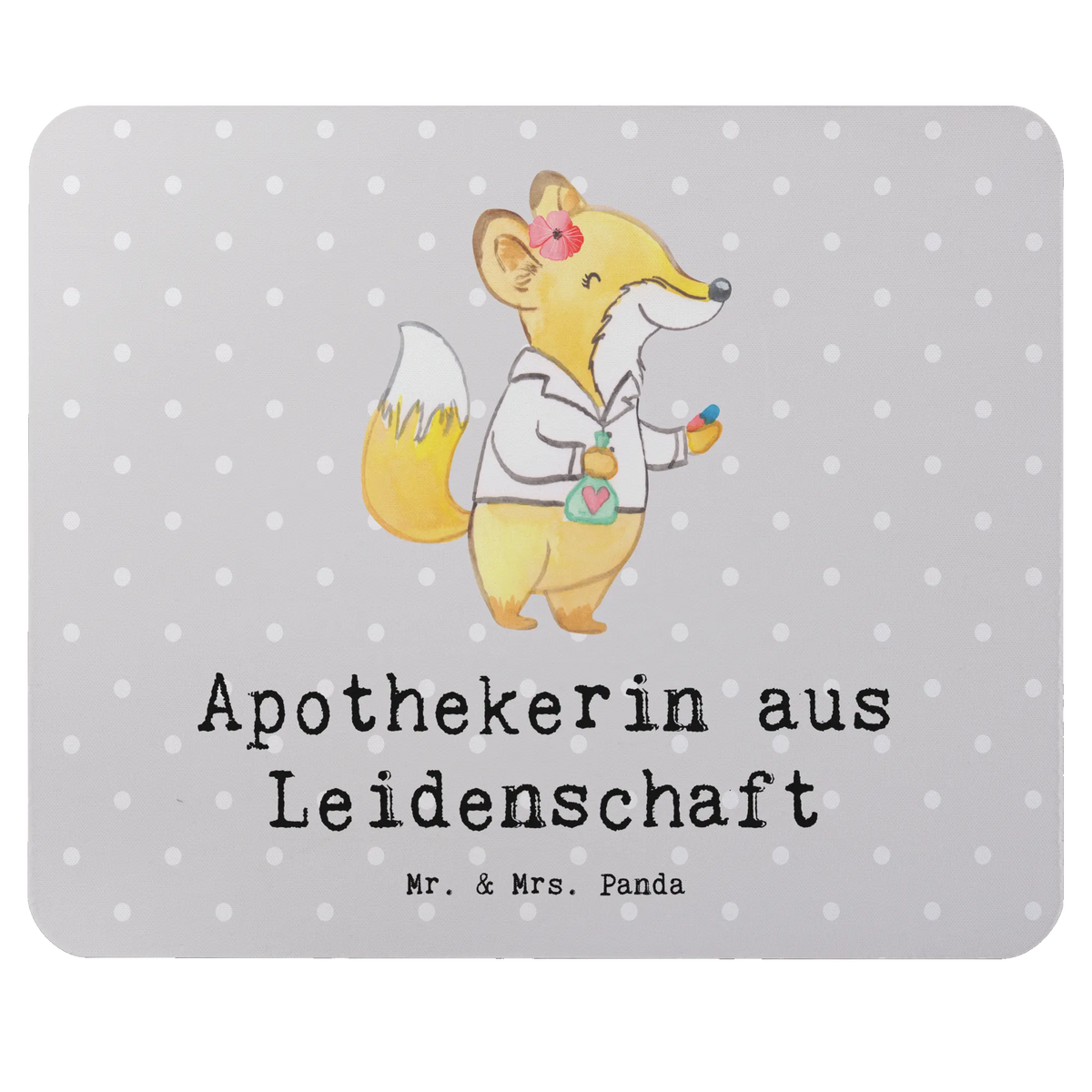 Mouse mat female pharmacist Passion gift, sayings, gift idea, best, farewell gift, passing exam, anniversary, retirement, promotion, job start, profession