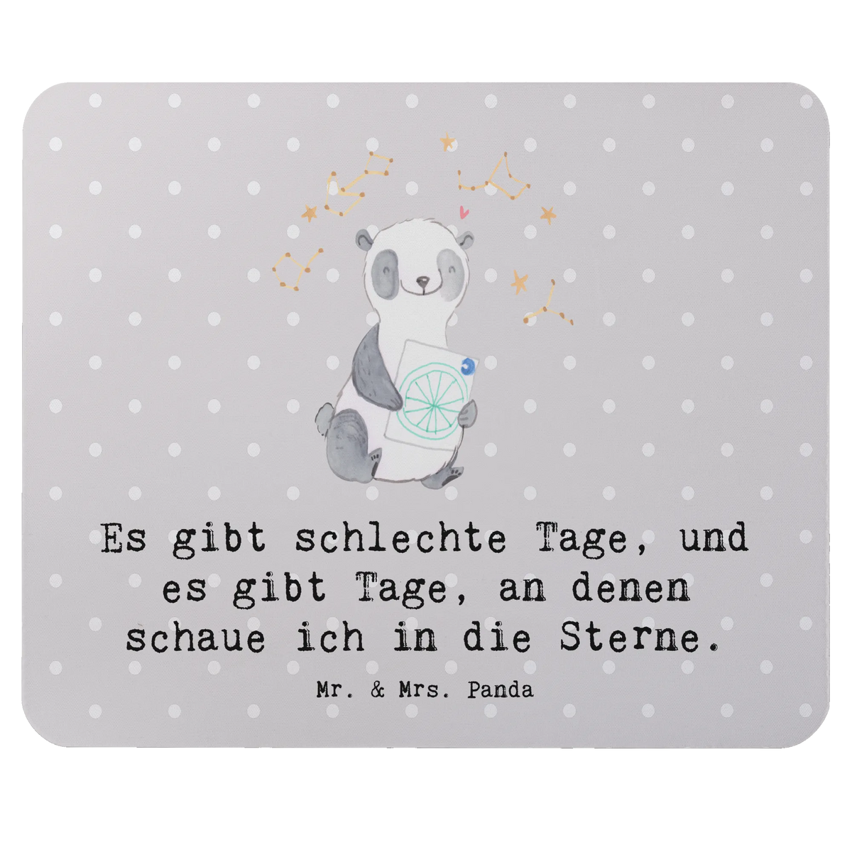 Mouse mat panda astrology Student, Print, saying, fun, Study, Gift, Office, Mouse Pad, mousepad, Motif, Mouse, Work, Pad, PC, sport, hobby, giving, thank you, award, profit, athlete, Astrology, horoscope, constellations