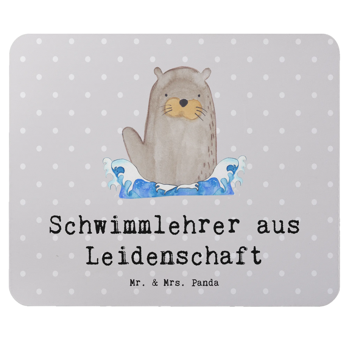 Mouse mat Swimming Instructor Passion Print, fun, Gift, Student, saying, Pad, PC, mousepad, Office, Study, Work, Motif, Mouse, Mouse Pad, gift, gift idea, best, farewell gift, passing exam, anniversary, retirement, promotion, job start, sayings, funny, profession