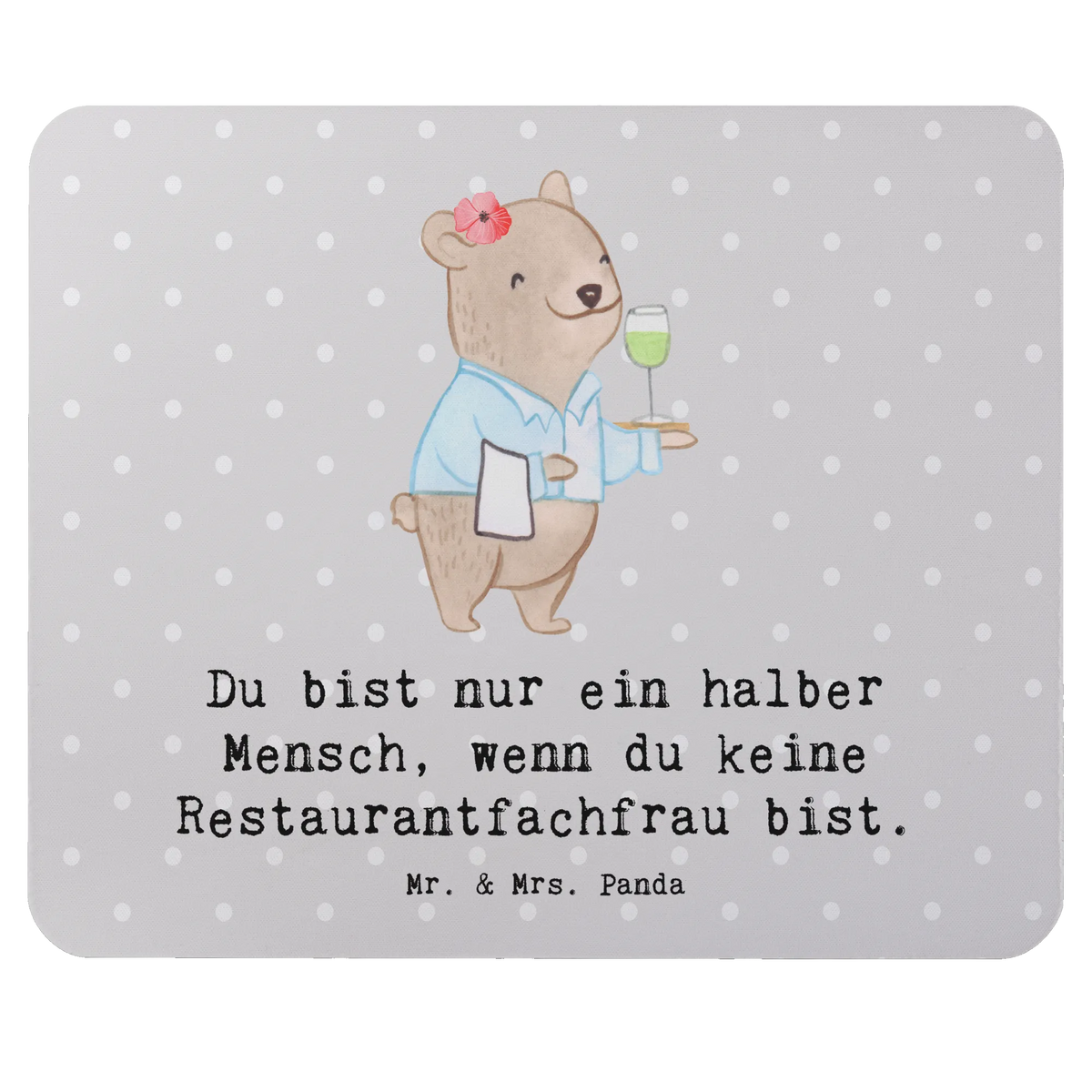 Mouse mat Waitress heart PC, Study, Pad, mousepad, fun, Work, Student, Print, saying, Mouse, Gift, Mouse Pad, Motif, Office, gift, gift idea, best, farewell gift, passing exam, anniversary, retirement, promotion, job start, sayings, funny, profession