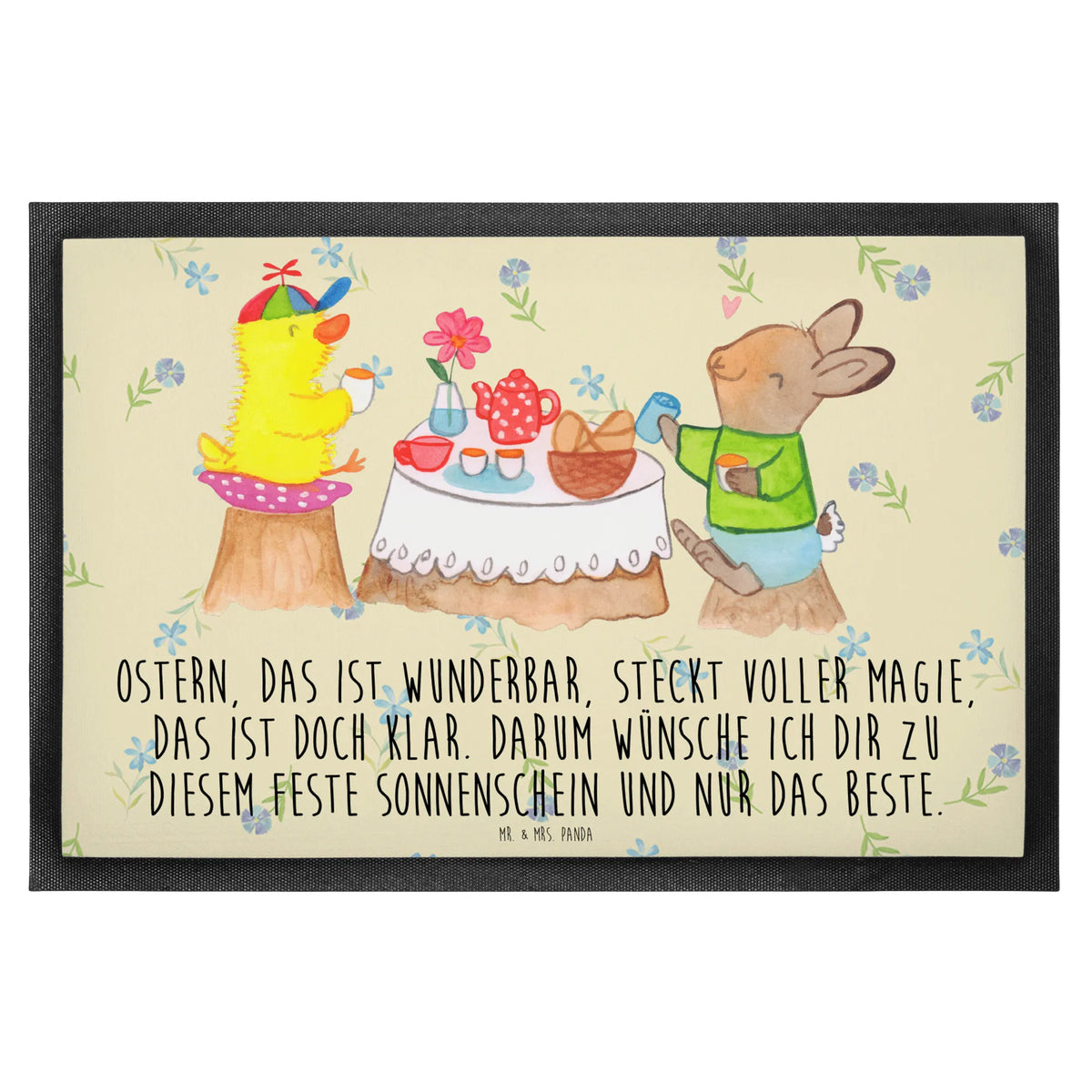 Fußmatte Ostern Frühstück Eingangsmatte, Fußabstreifer, Türvorleger, Schuhabstreifer, Bodenvorleger, Schmutzmatte, Outdoor-Matte, Eingangsteppich, Gummi-Fußmatte, Fußabtreter, Schmutzfangteppich, Haustürmatte, hausmatte, Vorleger, teppichmatte, Abtreter, abstreifer, Abtretmatte, Türmatte, matte haustür, Schmutzfangmatte, Sauberlaufmatte, außenmatte, flurmatte, Fussmatte, Schmutzfänger, fußmatte, bodenmatte, Gummimatte, Ostern, Osterdeko, Osterhase, Osternest, Ostergeschenke, Geschenke zu Ostern, Ostern Geschenk, Ostergeschenke Kinder, Ostern Kinder, Ostereier, Frühling, Osterfrühstück, Ostergrüße, Osterküken, Frühlingsgefühle, Küken, Picknick, Frühstück, Hase