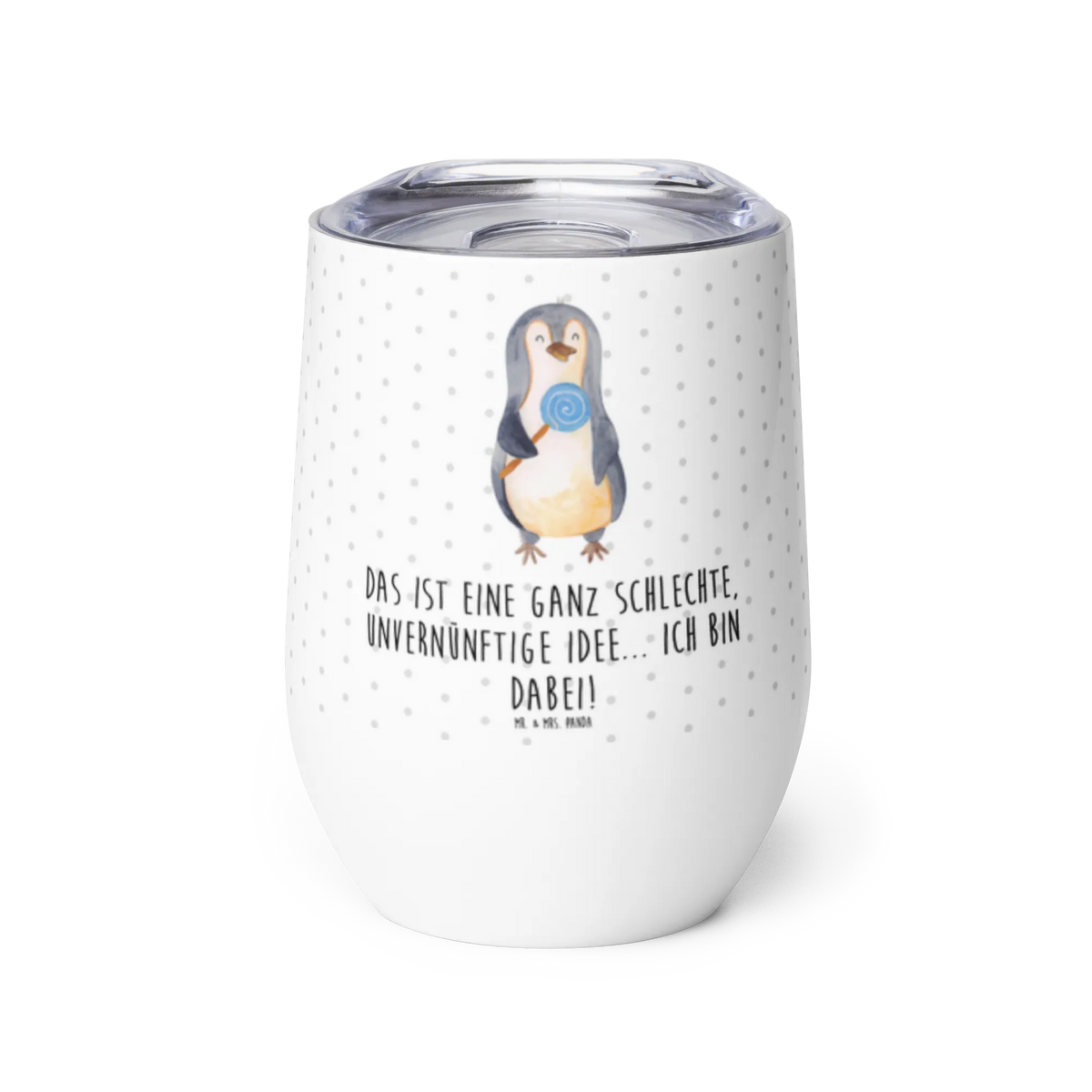 Weinbecher Pinguin Lolli glühweinbecher, kaffee tasse, Reisebecher, Thermo Becher, edelstahl isolierbecher, Edelstahl Weinbecher, isoliertasse, Weinbecher, Outdoor Becher, Thermobecher, thermosbecher, glühwein tasse, Isolierbecher, heißgetränkebecher, edelstahl thermobecher, reise kaffeebecher, motivbecher, Wein Thermobecher, Weintumbler, Edelstahlbecher, Pinguin, Ganove, Lolli, Pinguine, Rabauke, Spruch, Blödsinn, Gauner, Rebell, Süßigkeiten