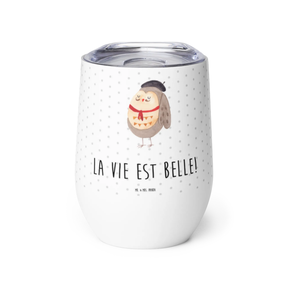 Weinbecher Eule Frankreich heißgetränkebecher, reise kaffeebecher, Thermobecher, glühwein tasse, isoliertasse, edelstahl isolierbecher, thermosbecher, Outdoor Becher, kaffee tasse, Isolierbecher, Wein Thermobecher, edelstahl thermobecher, Reisebecher, Weinbecher, glühweinbecher, Thermo Becher, Weintumbler, Edelstahlbecher, Edelstahl Weinbecher, motivbecher, Eule, Eule Deko, Owl, Hibou, Eulen, La Vie Est Belle, Frankreich, Spruch Französisch, Das Leben Ist schön, Spruch schön