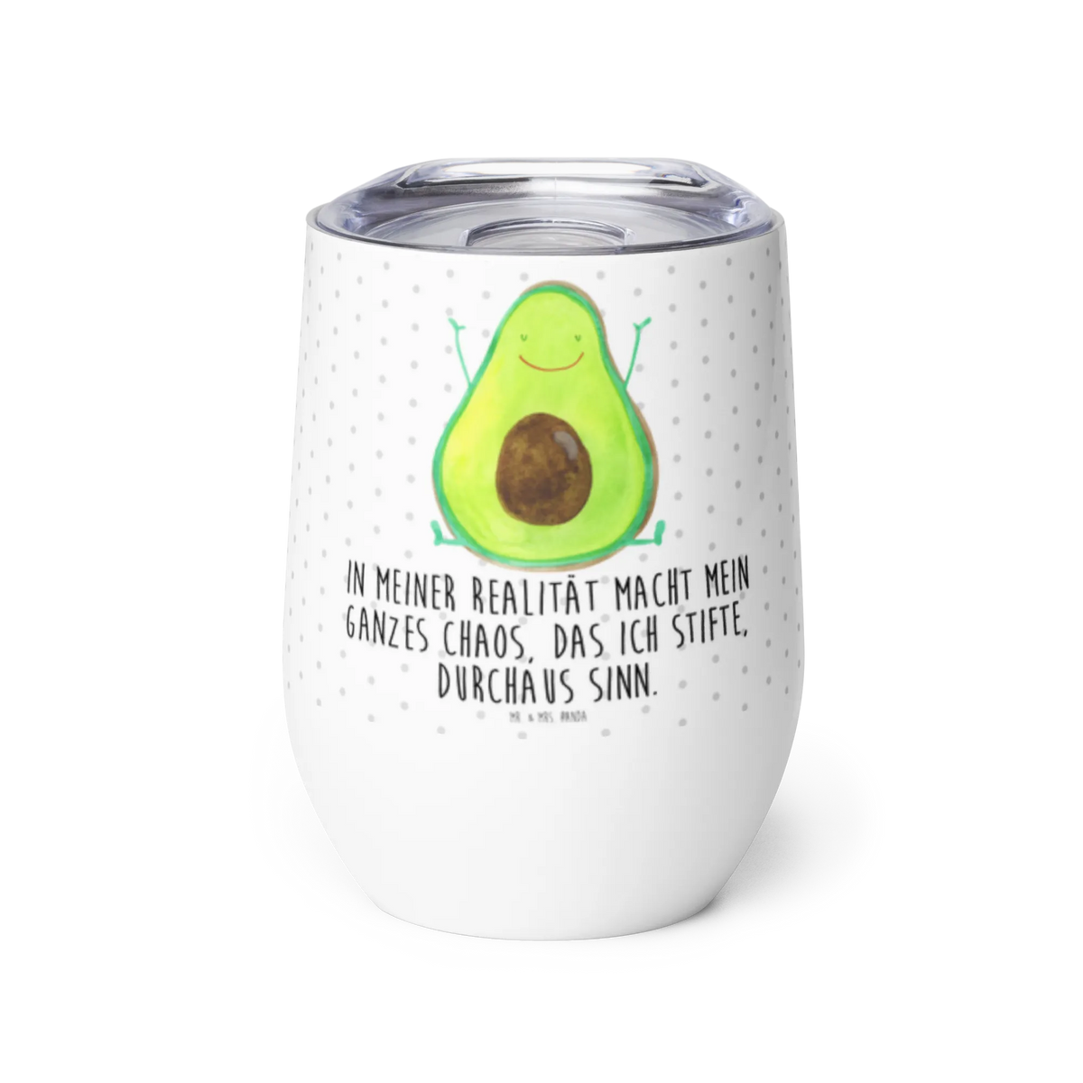 Weinbecher Avocado Glücklich Thermo Becher, Outdoor Becher, Isolierbecher, Weintumbler, reise kaffeebecher, Thermobecher, Reisebecher, edelstahl isolierbecher, Weinbecher, kaffee tasse, isoliertasse, motivbecher, glühweinbecher, glühwein tasse, Edelstahl Weinbecher, heißgetränkebecher, thermosbecher, edelstahl thermobecher, Edelstahlbecher, Wein Thermobecher, Avocado, Veggie, Vegan, Gesund, Chaos
