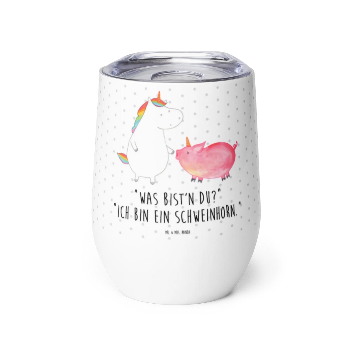 Wine cup unicorn Pig piggycorn, Friendship, girlfriend gift, Pighorn, Pigcorn, girlfriend present