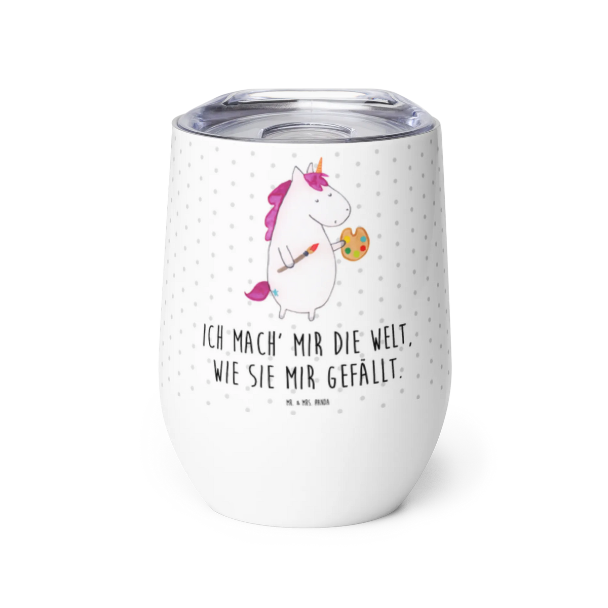 Weinbecher Einhorn Künstler Edelstahl Weinbecher, Wein Thermobecher, Isolierbecher, Outdoor Becher, edelstahl isolierbecher, motivbecher, Weinbecher, thermosbecher, Edelstahlbecher, Thermobecher, glühweinbecher, isoliertasse, edelstahl thermobecher, kaffee tasse, reise kaffeebecher, Weintumbler, Reisebecher, heißgetränkebecher, glühwein tasse, Thermo Becher, Unicorn, Einhorn, Einhörner, Einhorn Deko, Stift, Englisch, Malen, Artist, Maler, Pinsel, Geschenk, Zeichnen, Welt, Künstler, Farbe