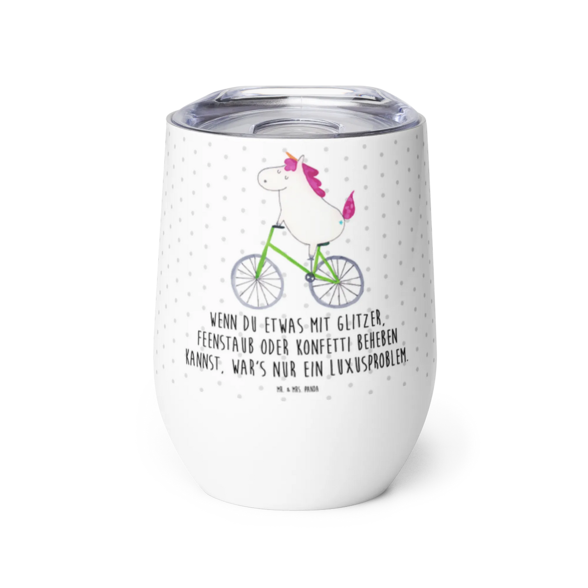 Weinbecher Einhorn Radfahrer Isolierbecher, Thermo Becher, Edelstahlbecher, kaffee tasse, thermosbecher, isoliertasse, reise kaffeebecher, Weintumbler, glühwein tasse, Thermobecher, Wein Thermobecher, Reisebecher, motivbecher, Edelstahl Weinbecher, Outdoor Becher, Weinbecher, edelstahl isolierbecher, heißgetränkebecher, edelstahl thermobecher, glühweinbecher, Unicorn, Einhorn, Einhörner, Einhorn Deko, Bike, Radfahren, Luxusproblem, Rad, Radfahrer, Liebeskummer, Feenstaub, Konfetti, Kummer
