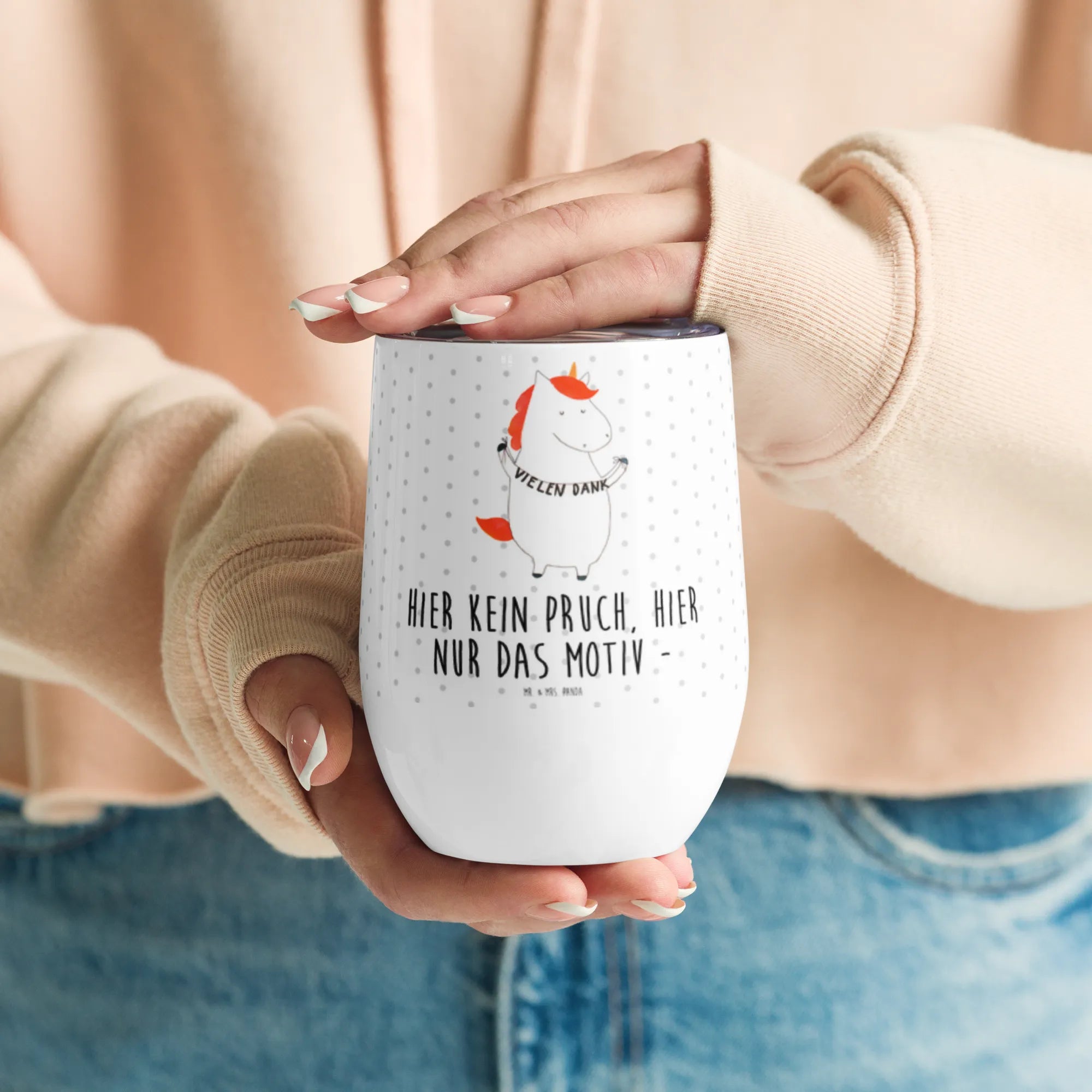 Wine cup unicorn Thank you very much thanks, Thank you present, thank you gift, thank you