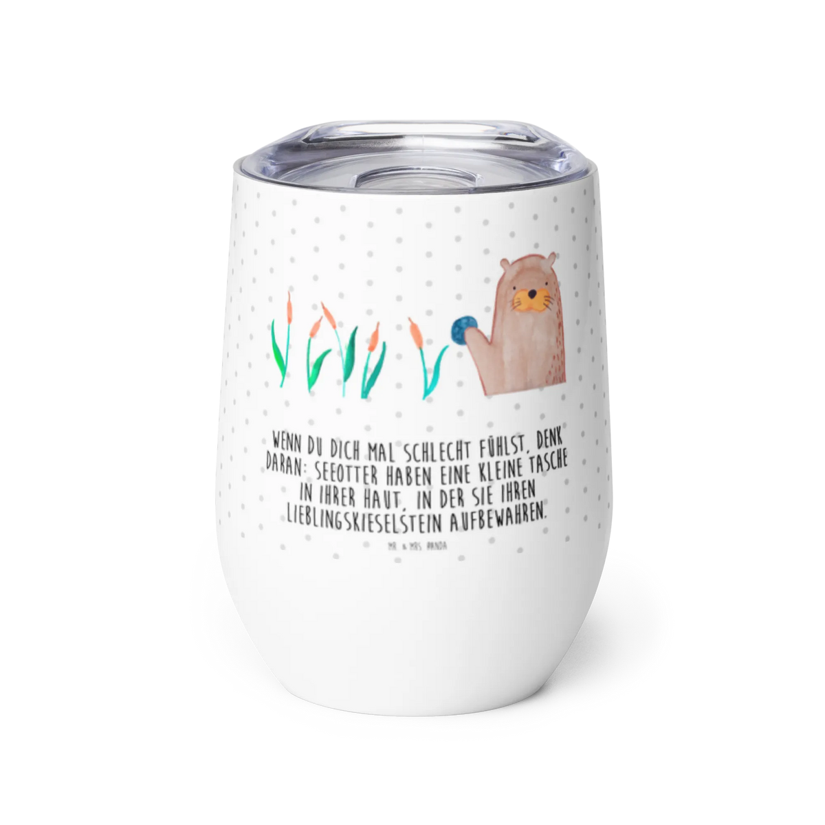 Weinbecher Otter Stein Edelstahl Weinbecher, reise kaffeebecher, edelstahl isolierbecher, kaffee tasse, motivbecher, Edelstahlbecher, heißgetränkebecher, Thermo Becher, thermosbecher, glühweinbecher, Weinbecher, Reisebecher, edelstahl thermobecher, Thermobecher, Weintumbler, Wein Thermobecher, glühwein tasse, Outdoor Becher, isoliertasse, Isolierbecher, Otter, Fischotter, Seeotter, Otter Seeotter See Otter