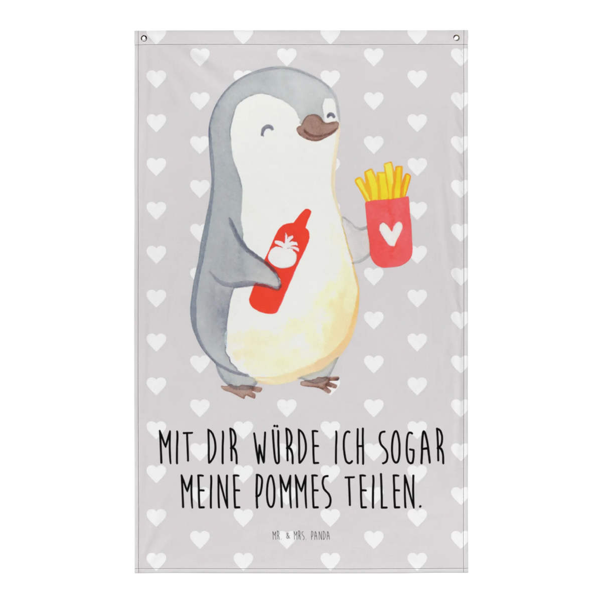 Tapestry penguin French fries Loving, Two, Together, Marriage, Proposal of marriage, Love gift, gift for her, gift for him, anniversary gift, Valentine's Day Gift for Women Love Gift Anniversary Wedding Anniversary Party Favor Gift for Girlfriend Gift for Partner Boyfriend Gift Token of Love for Men for Husband