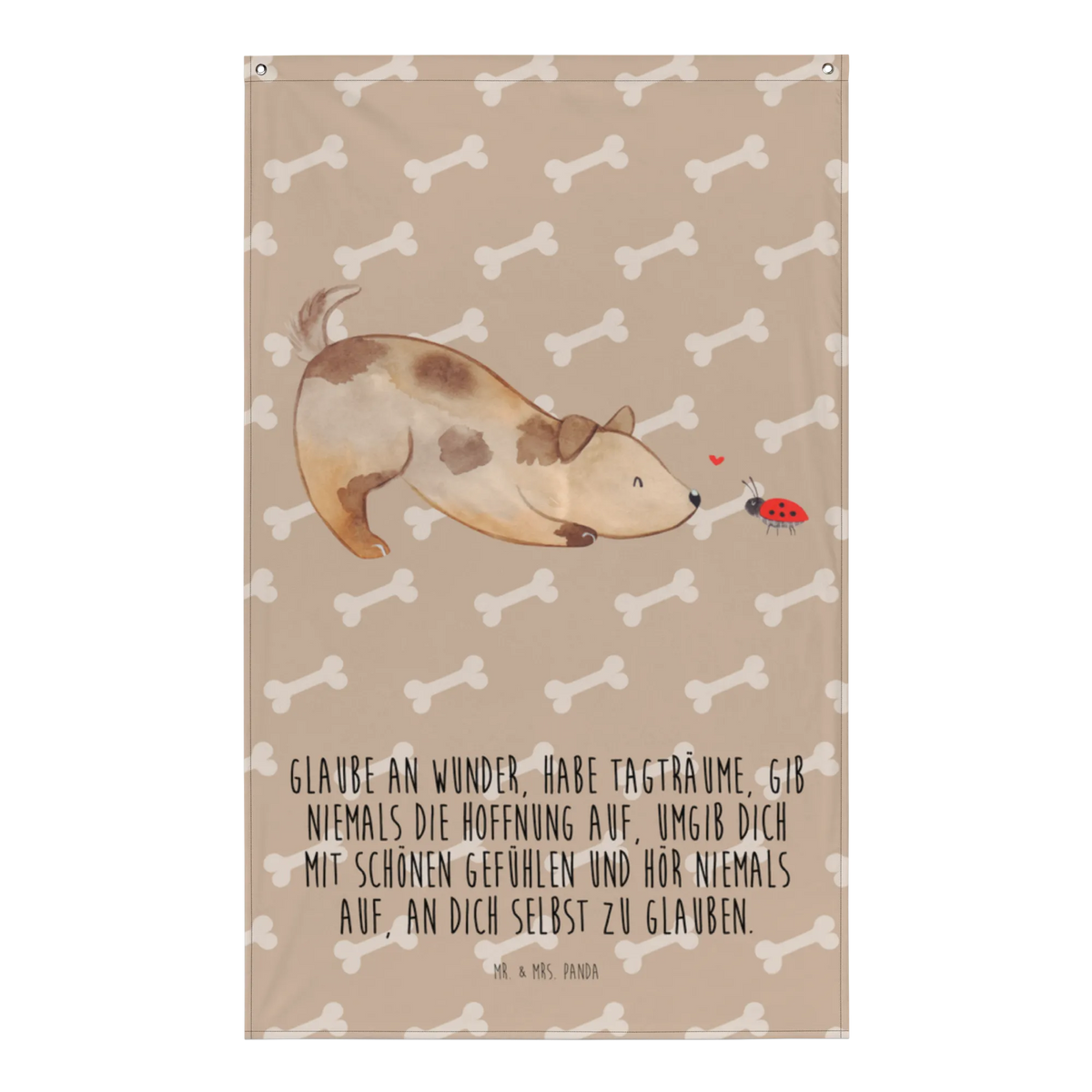 Tapestry Dog ladybug Stoffbild, Wandtuch, Dekorativer Wandteppich, Gobelin, Wandbehang, Textil Wandbild, Wandschmuck, Stoff Wandbild, Wandteppich, Tapisserie, Wandbanner, Tapestry, Deko Wandteppich, Bildteppich, Hängedeko, Boho Wandteppich, Wandbild, Hund, Hunderasse, Hundebesitzer, Hundemotiv, Haustier, Tierliebhaber, Sprüche, Hunde, Mischlinghund, Hundespruch, Mischling, Marienkäfer
