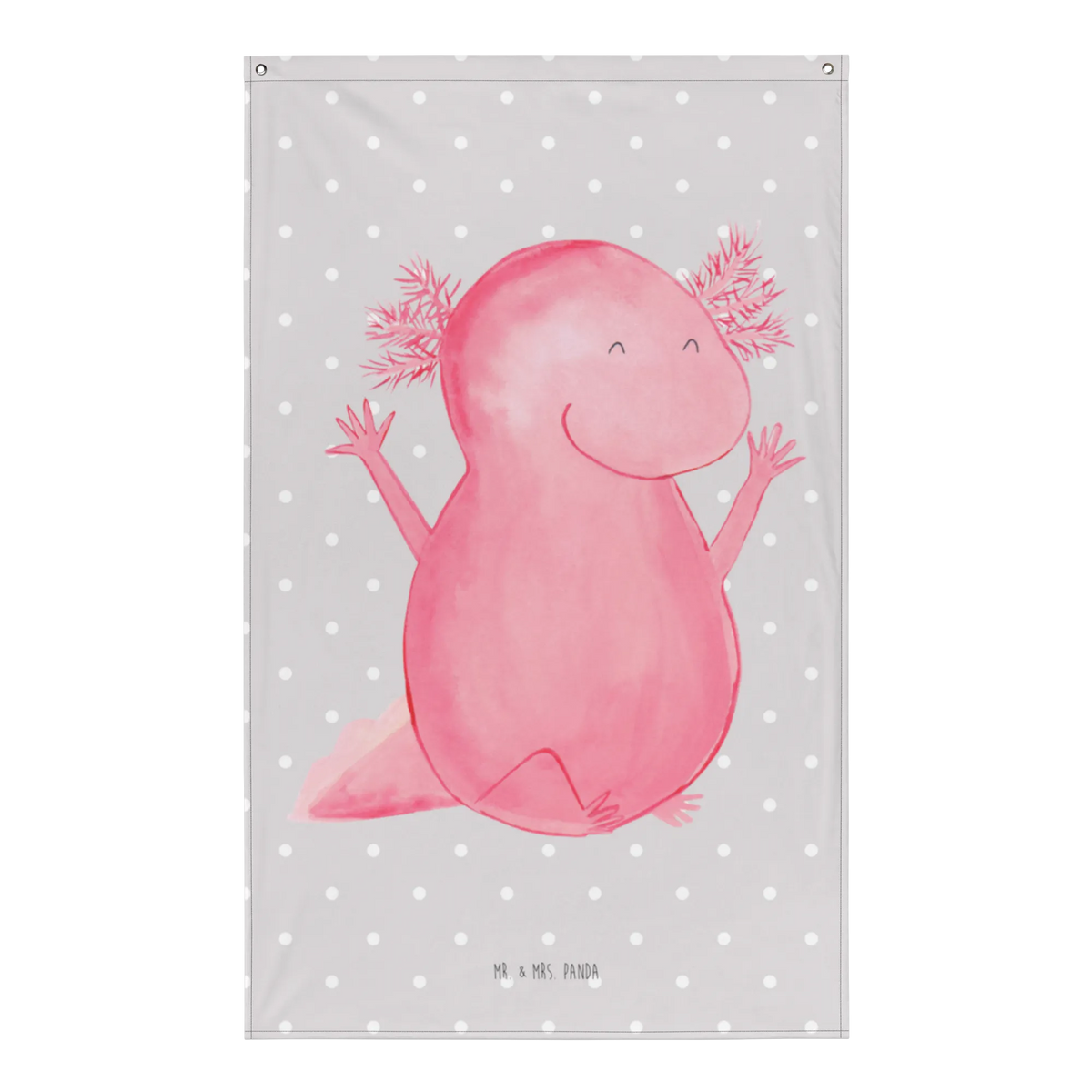 Tapestry axolotl Hooray Axelotl, marine animals, Mexican walking fish, salamander, fun, tail, amphibian, joy, satisfaction, cheerful
