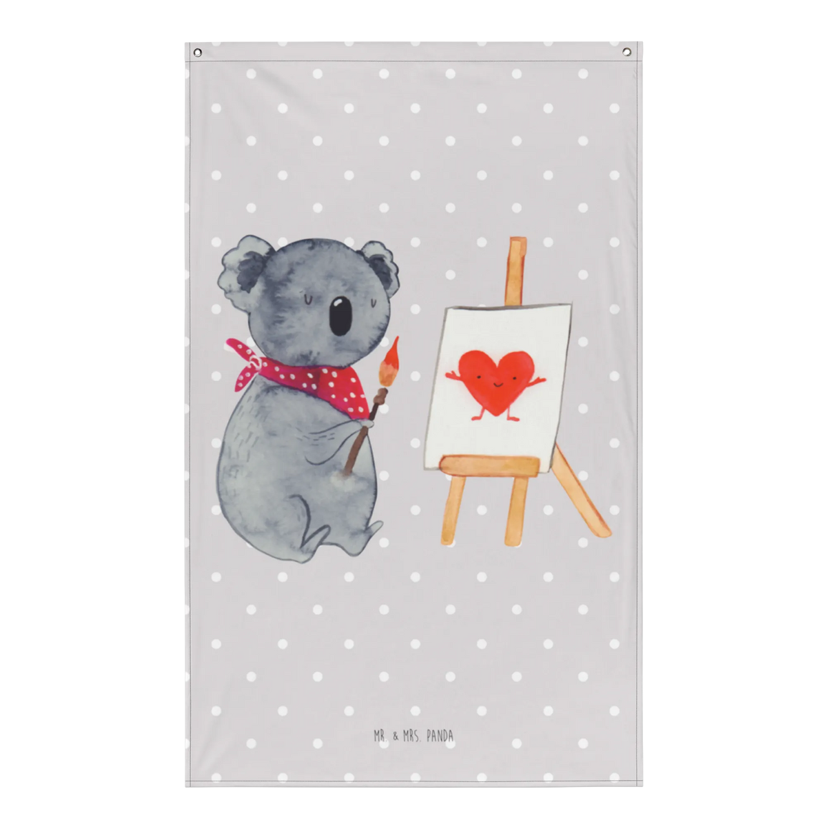 Tapestry Koala bear Artist proof of love, love gift, drawing, feelings