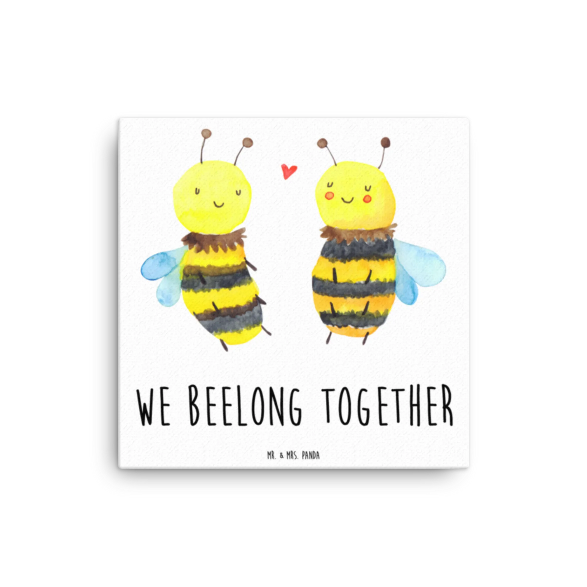 Canvas picture bee In love wasp, bumblebee