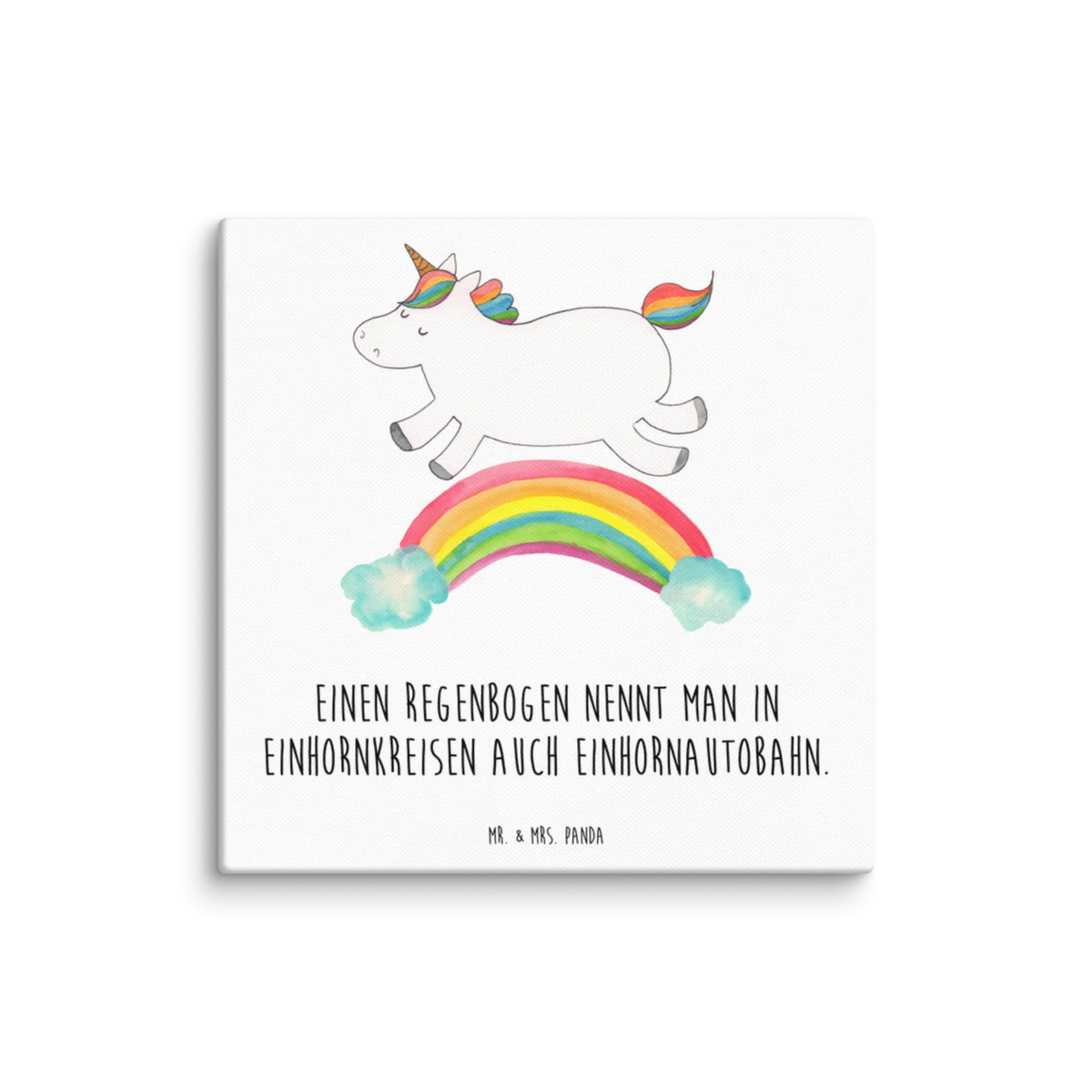 Canvas picture unicorn rainbow unicornpower, unicorn love, gift, expressway, rainbow, unicorn highway, birthday present, unicorn car