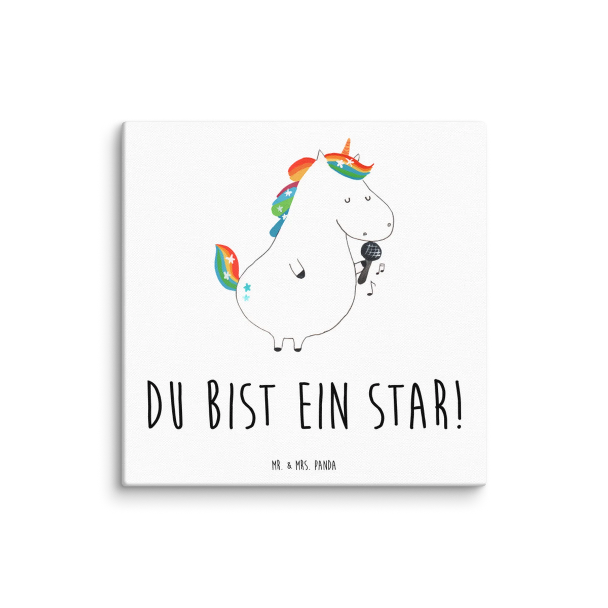 Leinwand Bild Einhorn Sänger Leinwand, Kunstdruck, Unicorn, Einhorn, Einhörner, Einhorn Deko, Glitzer, Feier, Konfetti, Disco, Fest, Sängerin, Sänger, Geburtstag, Party, Freundin