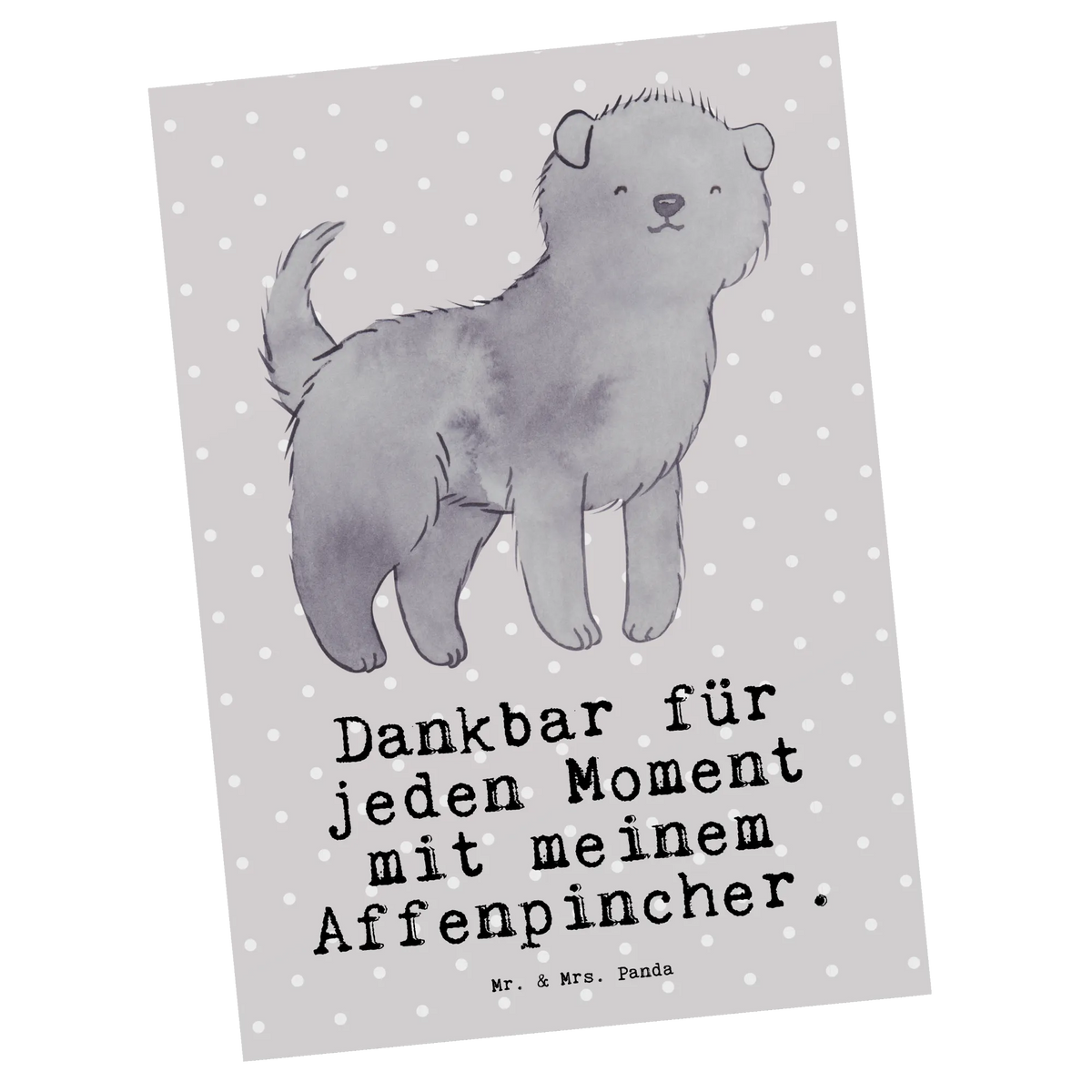 Postkarte Affenpincher Moment bildkarte, kunstkarte, Ansichtskarte, Kunstkarten, spruchkarte, Fotokarte, Ansichtskarten, Designkarte, Grußkarte, Postkarte, einzelkarte, Postkarten, Motivkarte, Geschenk, Schenken, Hund, Hunderasse, Rassehund, Hundebesitzer, Tierfreund, Welpe, Affenpincher
