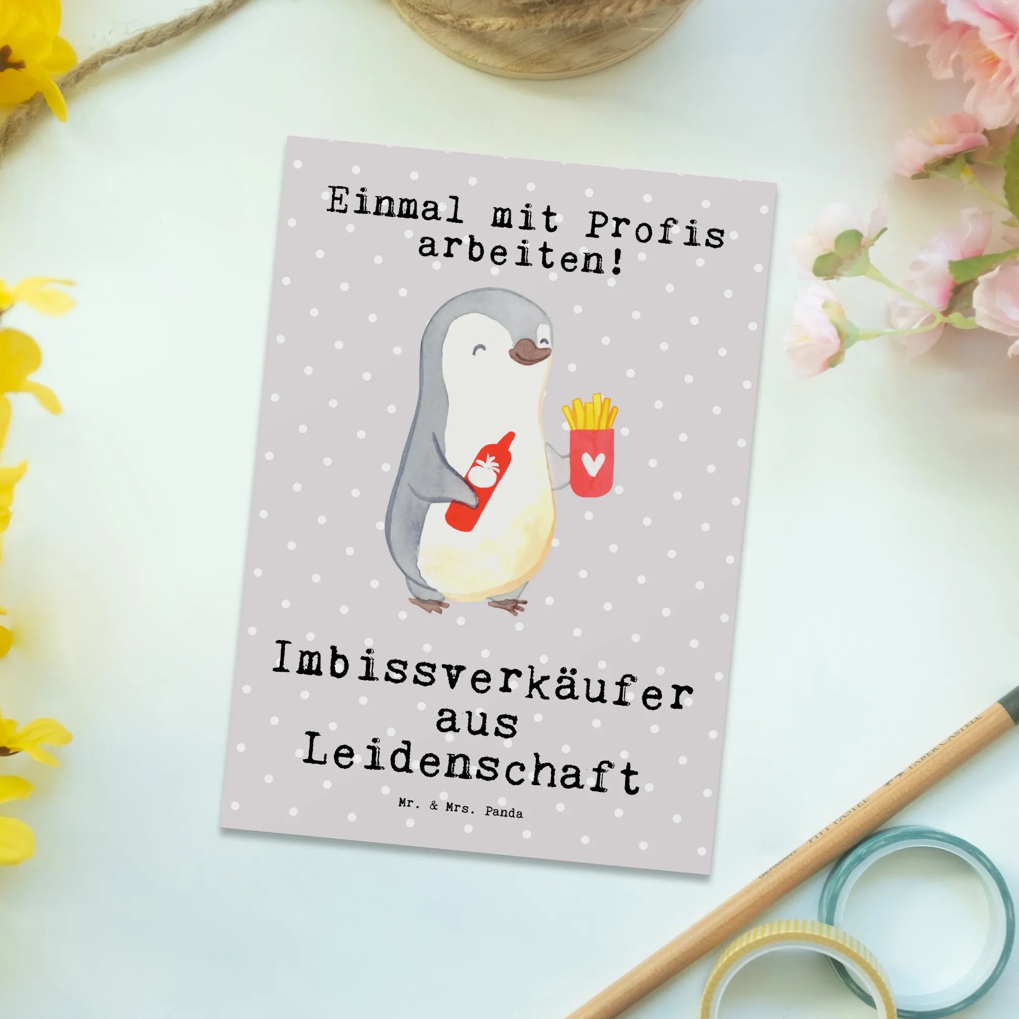 Postkarte Imbissverkäufer Leidenschaft Kunstkarten, Ansichtskarten, Ansichtskarte, Postkarte, Designkarte, Postkarten, Grußkarte, bildkarte, kunstkarte, einzelkarte, Fotokarte, Motivkarte, spruchkarte, Geschenk, Schenken, Jubiläum, Danke, Dankeschön, Beruf, Ausbildung, Abschied, Rente, Kollege, Kollegin, Arbeitskollege, Mitarbeiter, Firma, Pommesliebe, Imbissbesitzer, Imbissverkäufer, Pommesverkäufer