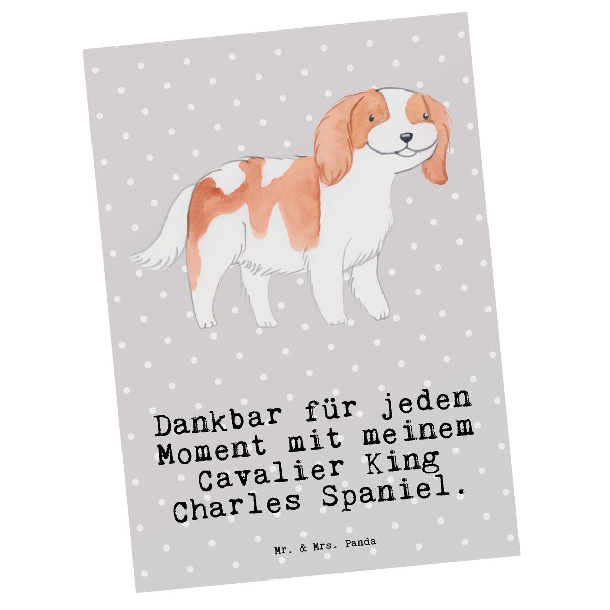 Postkarte Cavalier King Charles Spaniel Moment Ansichtskarte, spruchkarte, bildkarte, Motivkarte, Ansichtskarten, einzelkarte, Postkarte, Postkarten, Designkarte, Kunstkarten, Fotokarte, kunstkarte, Grußkarte, Geschenk, Schenken, Hund, Hunderasse, Rassehund, Hundebesitzer, Tierfreund, Welpe, Cavalier King Charles Spaniel