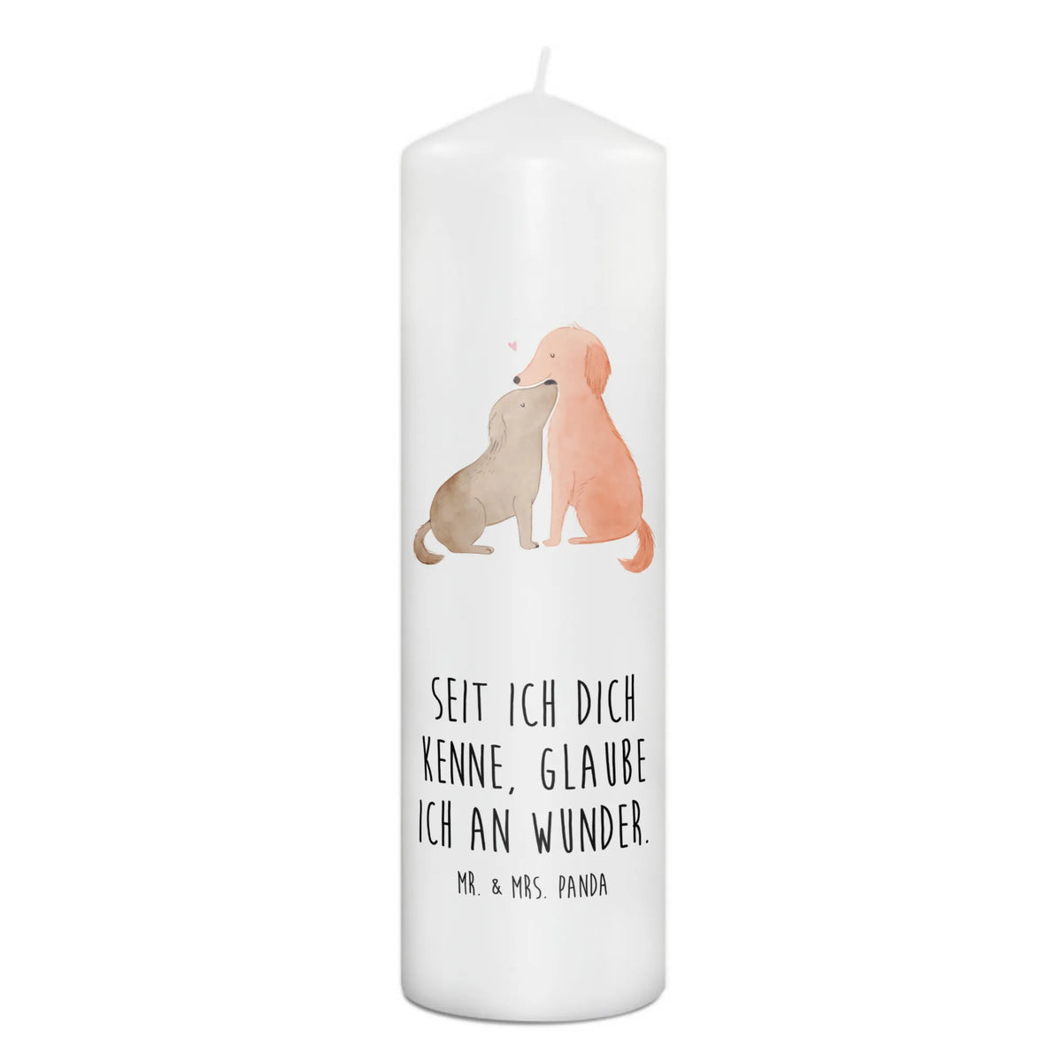 Kerze Hunde Liebe Bedruckte Kerze, Erinnerungskerze, Stumpenkerze, Erinnerungslicht, Zylinderkerze, Wachskerze, Blockkerze, Kerze, Tierliebhaber, Hund, Sprüche, Haustier, Hunderasse, Hundebesitzer, Hundemotiv, Hund. Hunde, Herz, Vertrauen, Liebe, Kuscheln, Kuss