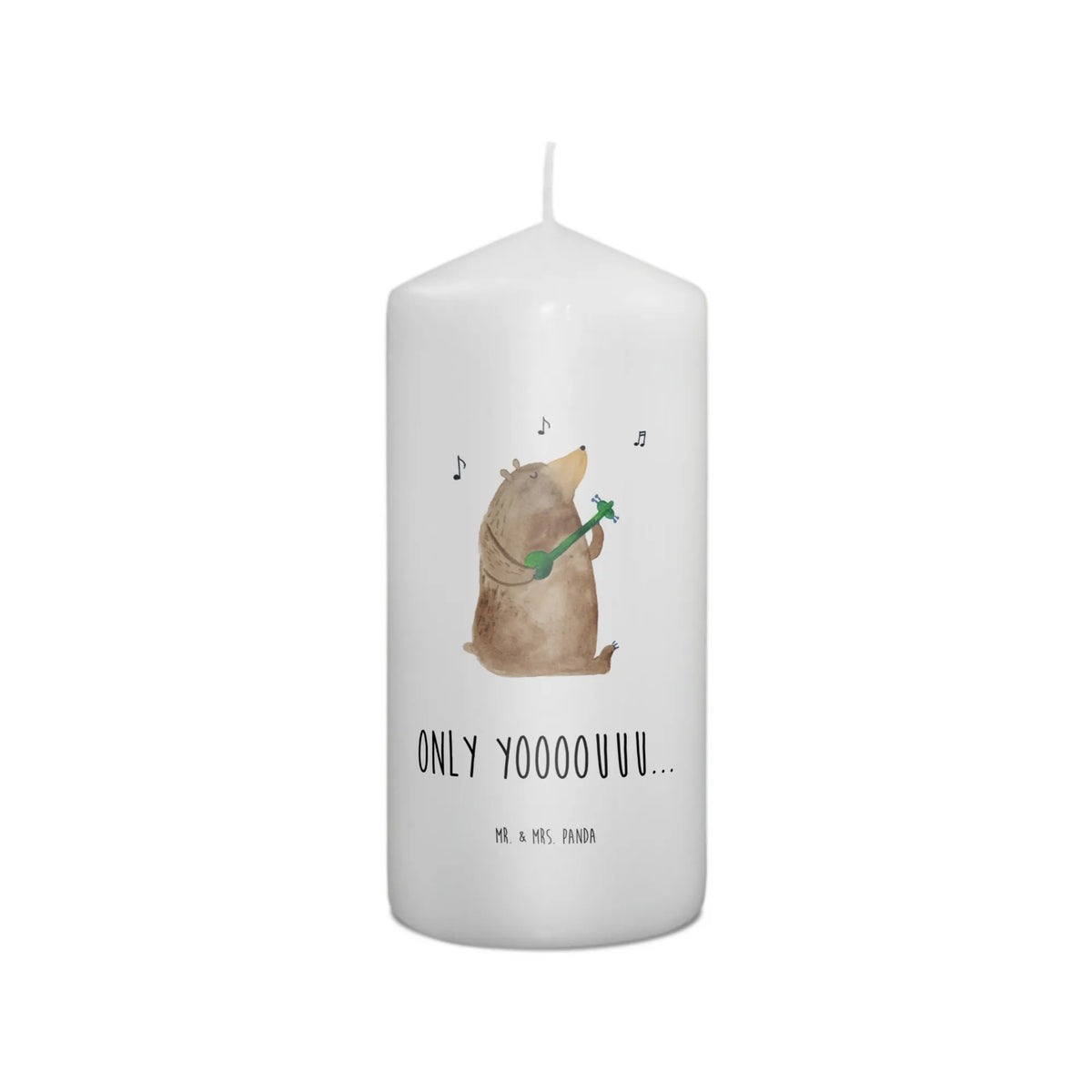 Candle bear guitar