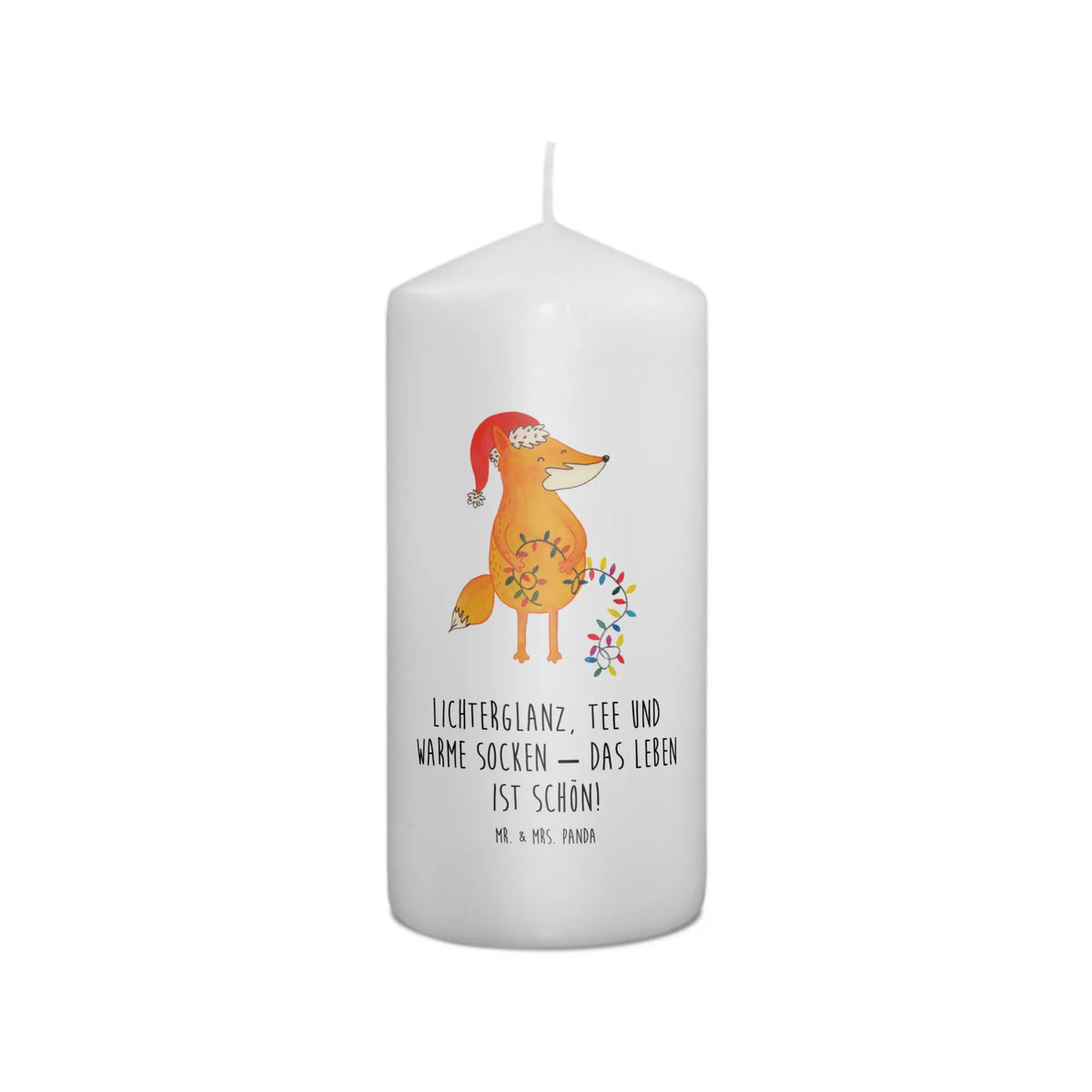 Candle Fox Christmas