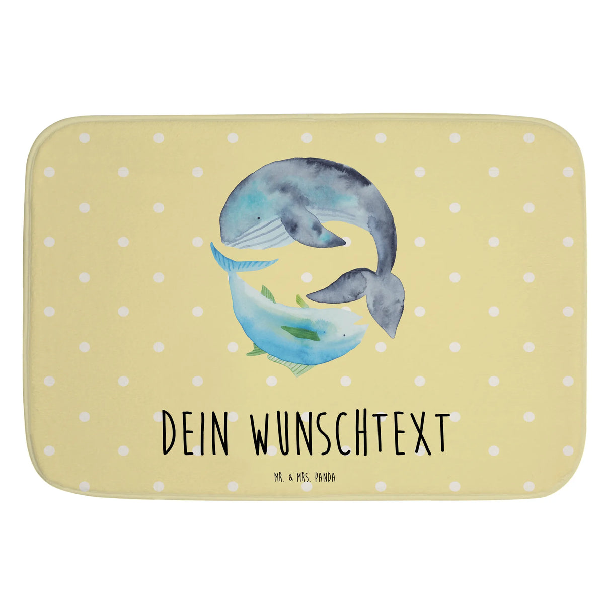Personalised bath mat whale tuna card, gift ideas, gifts, small animals, cute, cute animal motives, hand drawn, funny sayings, good mood, special gifts, animal lover, choice, flat joke, flat joke gift, saying of the day, joke, saying funny, word joke funny, tuna, whale