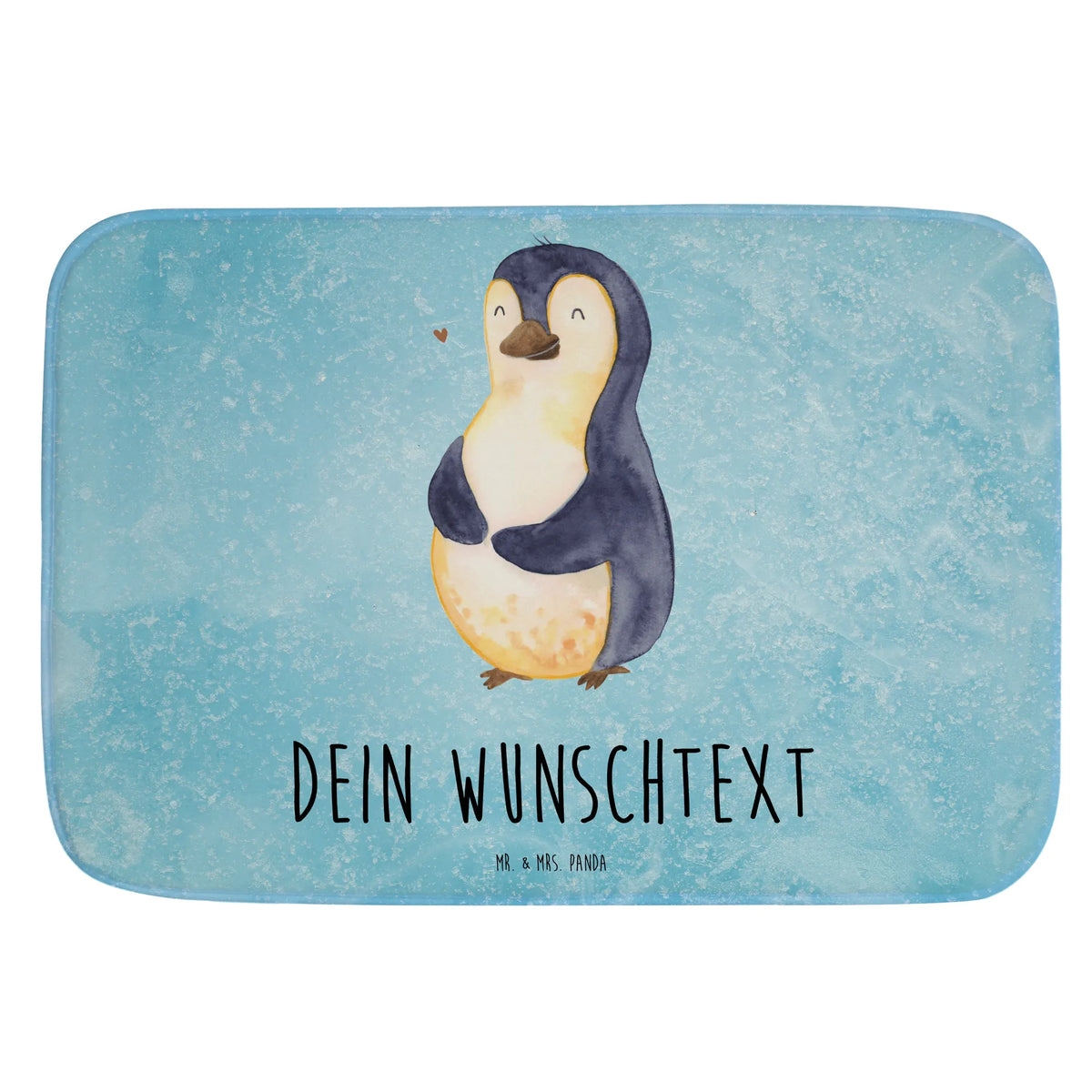 Personalised bath mat Penguin diet North Pole, Penguins, penguins, self-respect, body love, weight, diet, self-love, losing weight