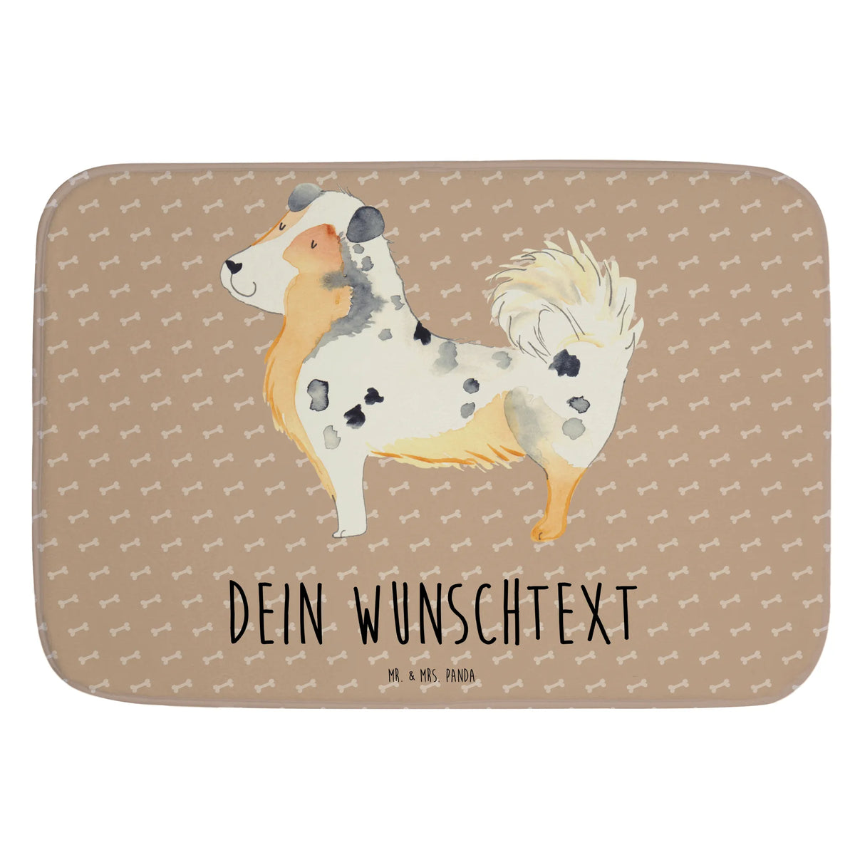 Personalised bath mat Dog Australia Shepherd dog breed, mutt, hound, woof, dog mama, love dogs, love for dogs, dog decorative items, bag with dog print, funny gifts for dog owners, what do you give a dog lover, Christmas gifts for dogs, gifts for dogs, dog sayings, Australia Shepherd, Saying, Dog love, Sayings, Family dog