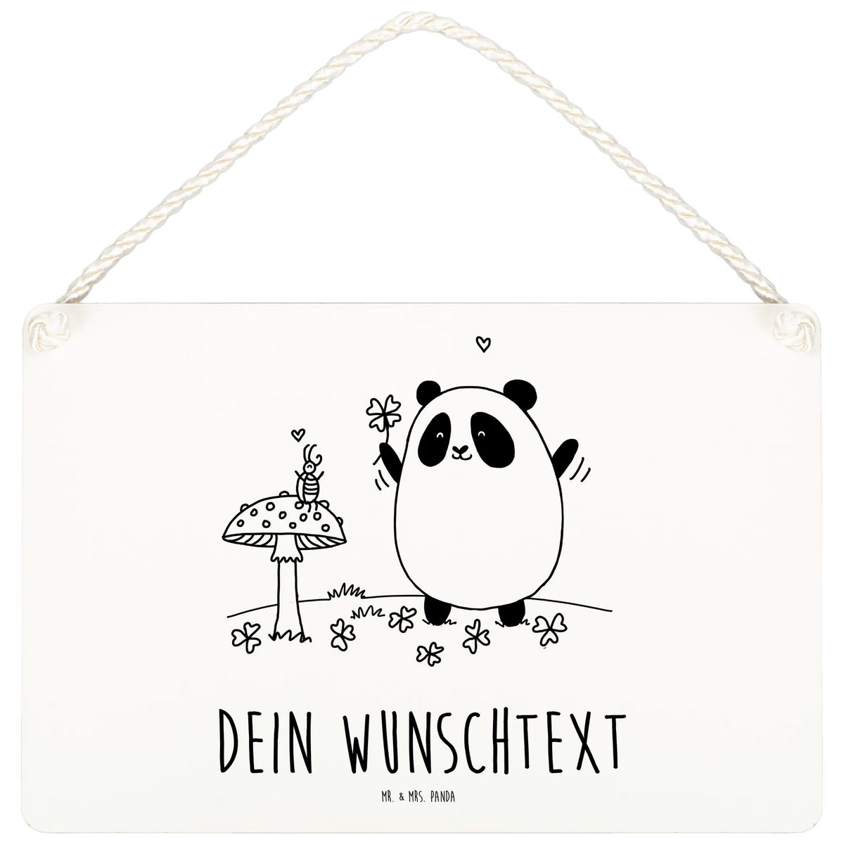 Personalisiertes Deko Schild Panda Glück Türschilder personalisiert, Personalisiertes Deko Schild, Namensschilder personalisiert, Türschilder mit Namen, Dekoschild Personalisiert, Personalisiertes Holzschild, Personalisiertes Schild, Schild personalisiert