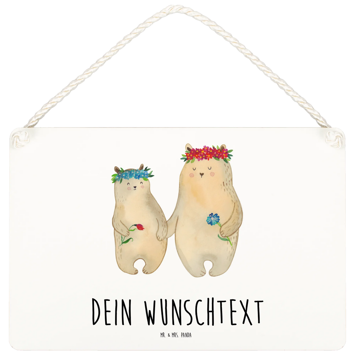 Personalisiertes Deko Schild Bären mit Blumenkranz Personalisiertes Holzschild, Personalisiertes Schild, Dekoschild Personalisiert, Namensschilder personalisiert, Personalisiertes Deko Schild, Türschilder personalisiert, Schild personalisiert, Türschilder mit Namen, Mama, Muttertag, Opa, Vatertag, Bruder, Familie, Schwester, Papa, Oma, Bär, Mutter, Weltbeste Mama, Family, Bären, Kinder, Beste Mutter, Vorbild, Tochter, Lieblingsmama, Töchter, Geschenk Mama. Muttertag, Kind, Mami, Mutti, Lieblingsmensch