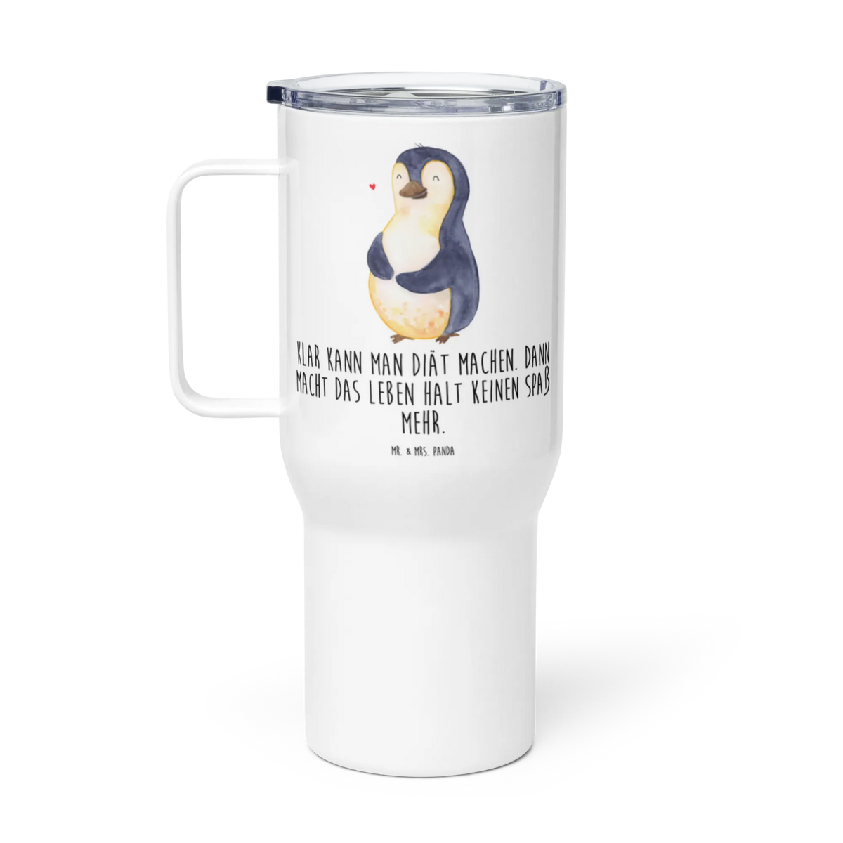 XXL Thermobecher Pinguin Diät Edelstahl Tasse, Mehrwegbecher, Autobecher, Jumbo Becher, getränkebecher, Teebecher, To-Go-Becher, XL Thermobecher, Edelstahl-Thermobecher, Teetasse, Großer Thermobecher, Thermobecher, Trinkgefäß, Edelstahlbecher, Mehrweg-Kaffeebecher, Kaffee-to-go-Becher, Reisebecher, Thermos-Becher, Kaffee-Thermobecher, XL Reisetasse, Isolierbecher, thermosbecher, Pinguin, Körperliebe, Pinguine, Selbstliebe, Diät, Abspecken, Abnehmen, Gewicht, Selbstrespekt, Motivation