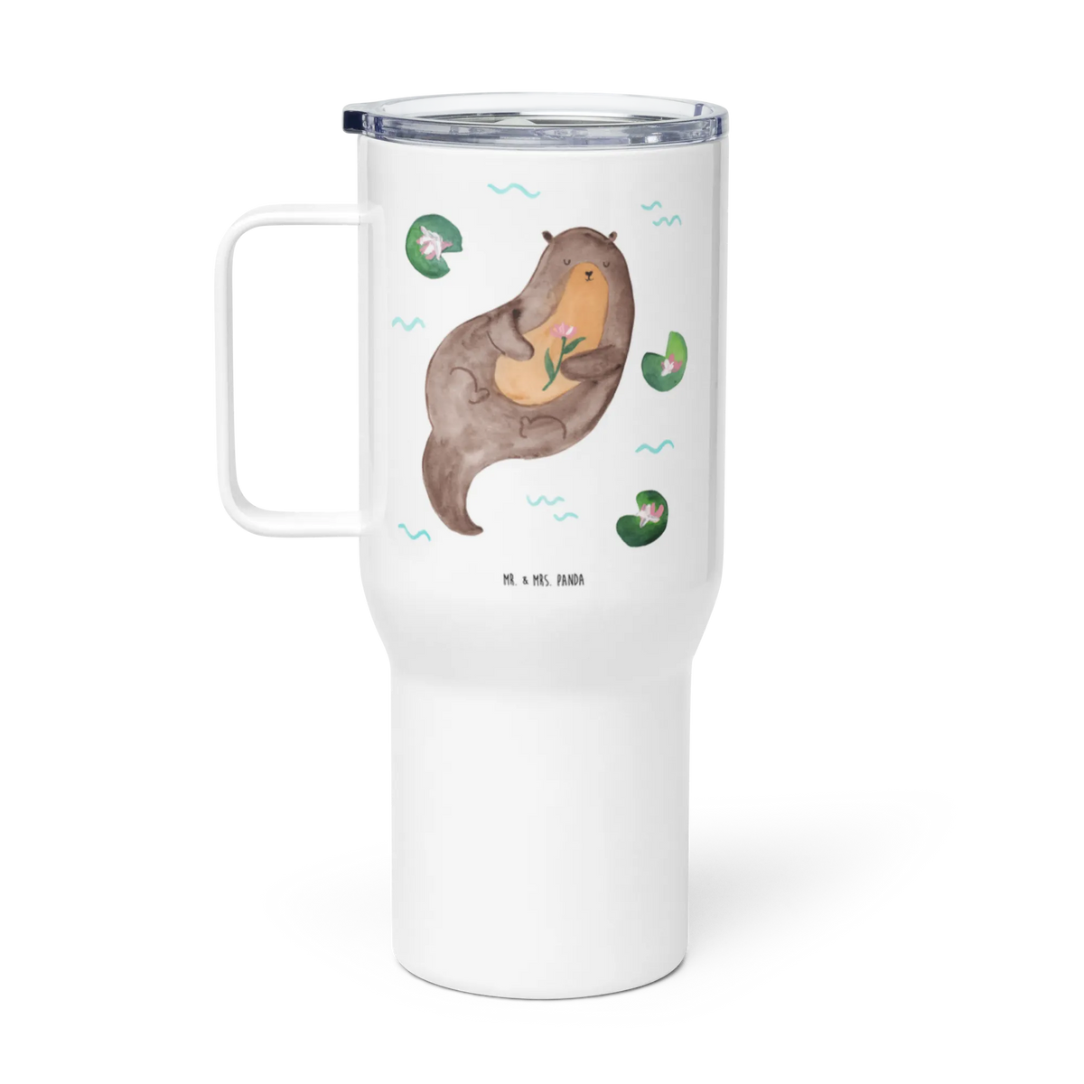 XXL Thermobecher Otter Seerose