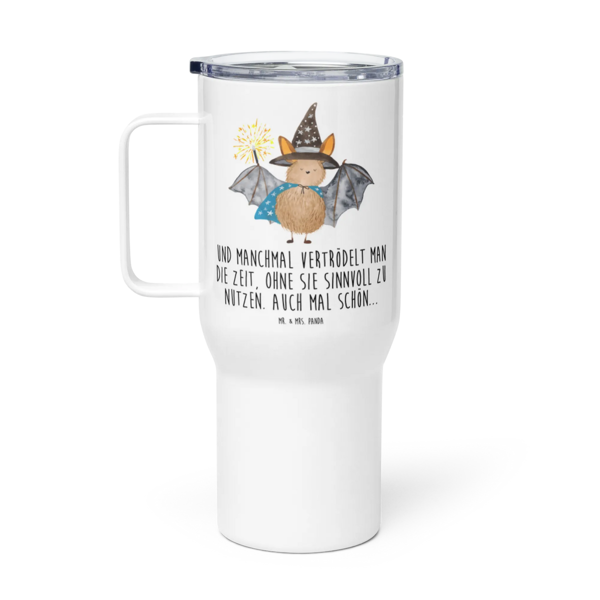 XXL Thermobecher Fledermaus Zauberer Großer Thermobecher, Kaffee-to-go-Becher, getränkebecher, thermosbecher, Edelstahl Tasse, XL Reisetasse, XL Thermobecher, Trinkgefäß, Thermos-Becher, Mehrwegbecher, Edelstahl-Thermobecher, Isolierbecher, Jumbo Becher, Teetasse, Kaffee-Thermobecher, Reisebecher, Thermobecher, Teebecher, Edelstahlbecher, To-Go-Becher, Mehrweg-Kaffeebecher, Autobecher, Lustige Sprüche, Tiere, Tiermotive, Gute Laune, Reinsteigern, Magier, Fledermäuse, Fledermaus, Frauen, Zauberer