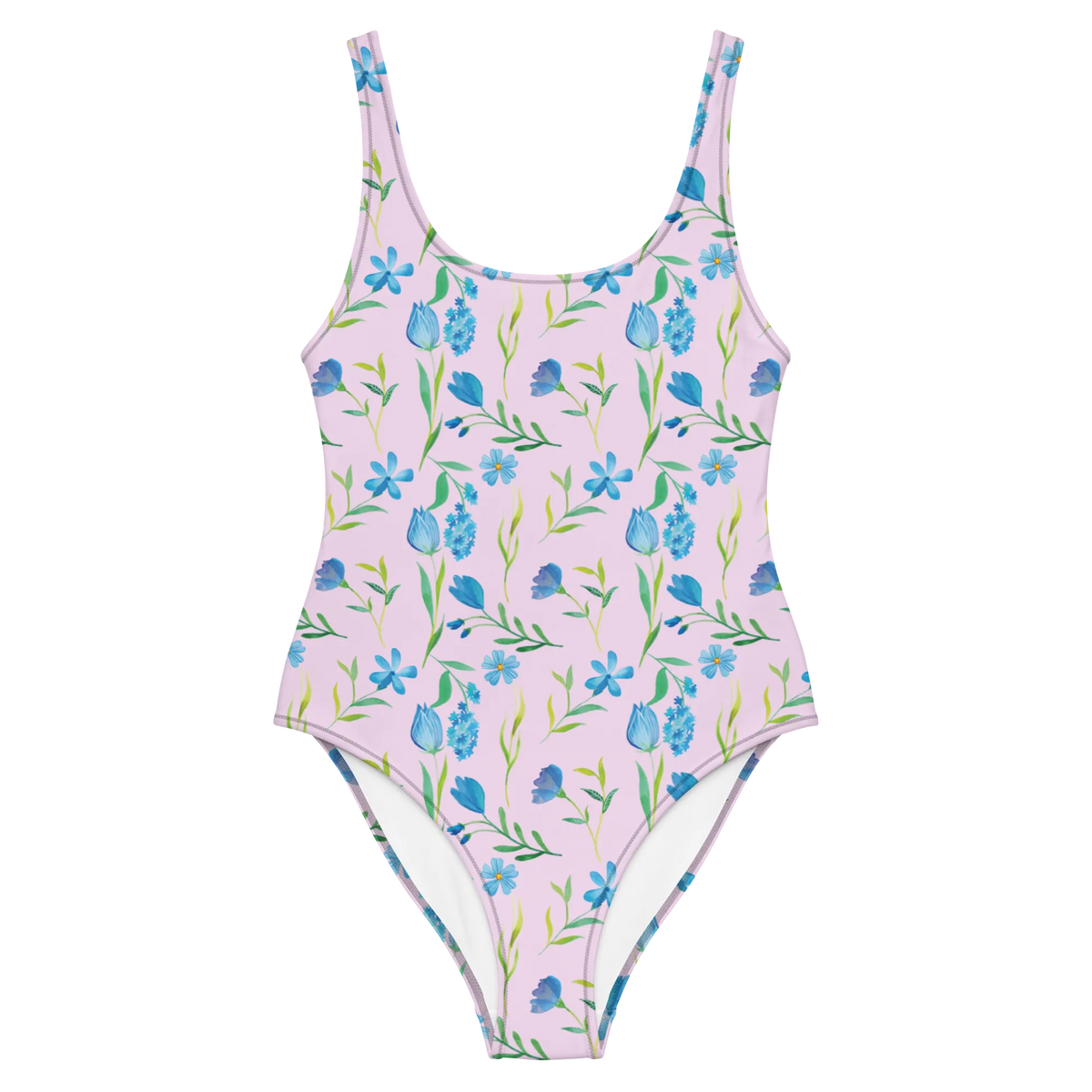 Badeanzug Sommergedanken Design Badedress, Luxus-Badeanzug, Badekostüm, Damen-Einteiler, Schwimmanzug, Damen-Badeanzug, UV-Badeanzug, Sonnenschutz-Badeanzug, Damenbadeanzug, Beachwear, Bade-Einteiler, Badeoutfit, Badeanzug, Schwimmkostüm, Bademode, Swimsuit, Shape-Badeanzug, Schwimmdress, Badebekleidung, Strandmode, Rückenfreier Badeanzug, Einteiliger Badeanzug, Schwimmbekleidung, Blaues Muster, Blaue Blumen, Aquarell, Blumenmuster, Blumen