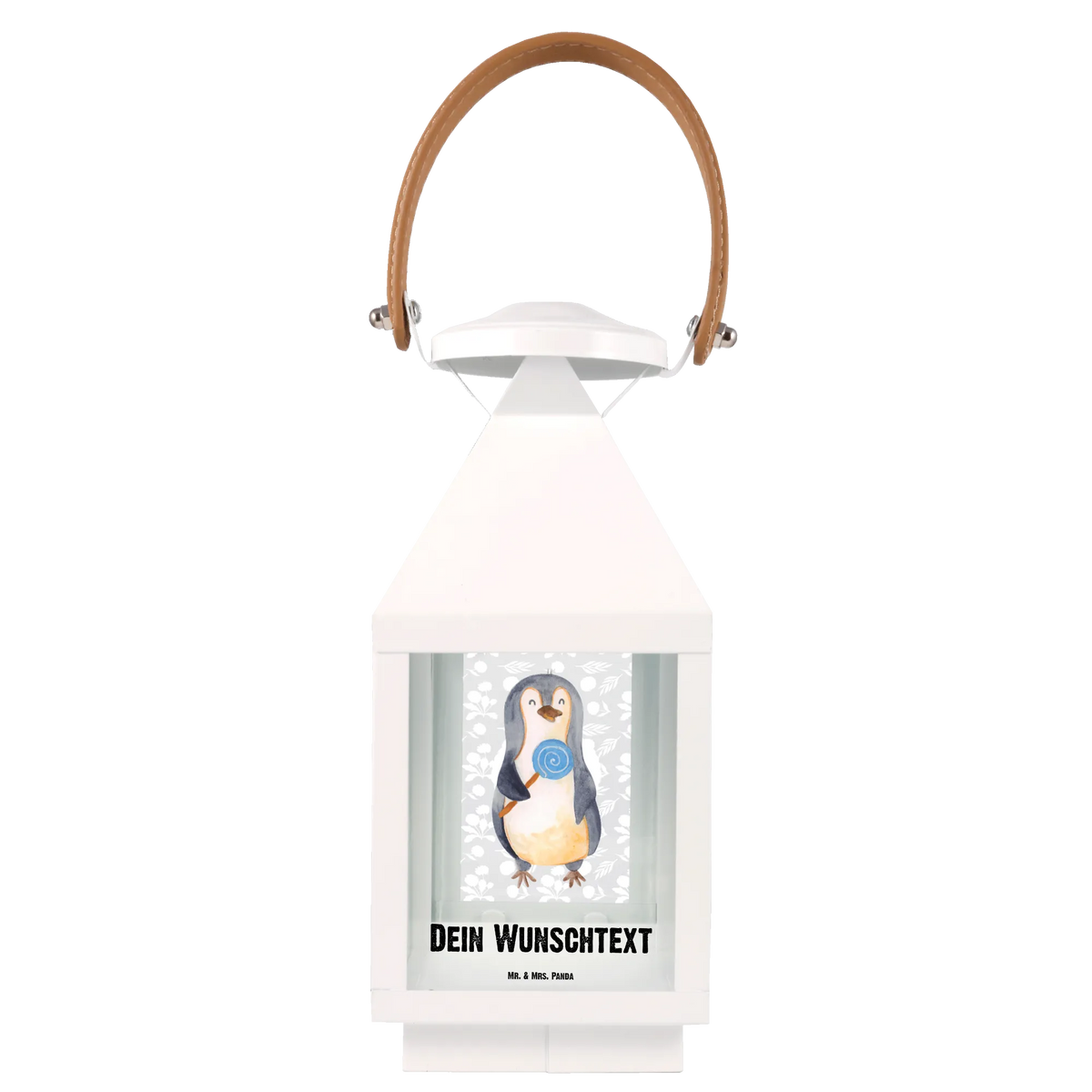 Personalized Decor Lantern Penguin lollipop North Pole, Penguins, candy, hoodlum, penguins, rebel, lollipop, crook, bullshit